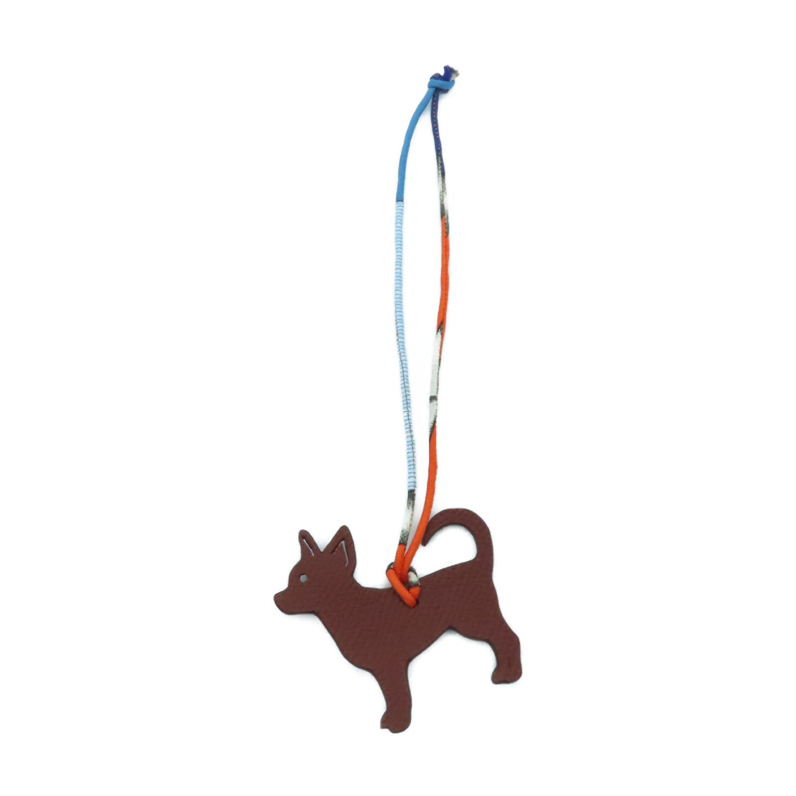 HERMES 【激減優惠】Togo皮革/Epsom皮革Chihuahua Charm掛飾黑色/啡色