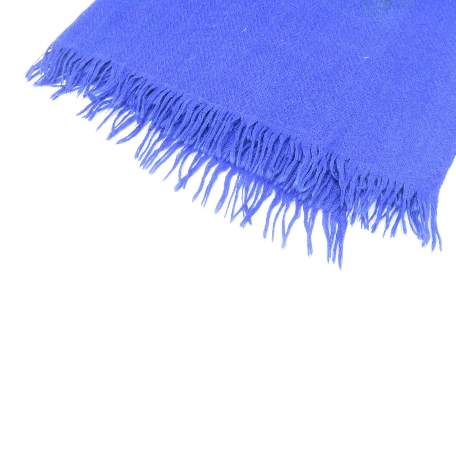 HERMES 【激减优惠】70%羊绒/30%丝质Scarf丝巾/围巾蓝色