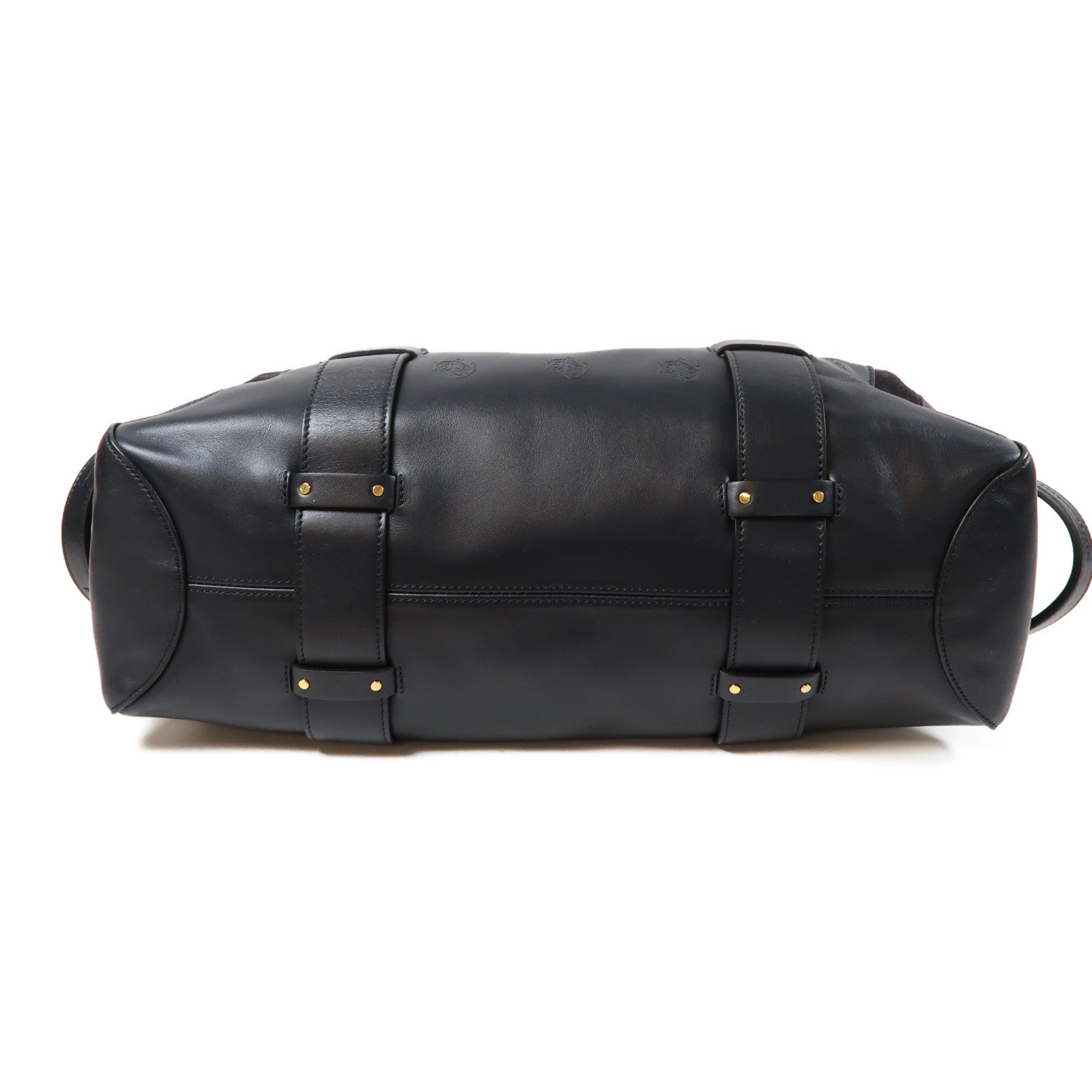 Chloe 牛皮皮革Shoulder Bag金扣肩背袋黑色