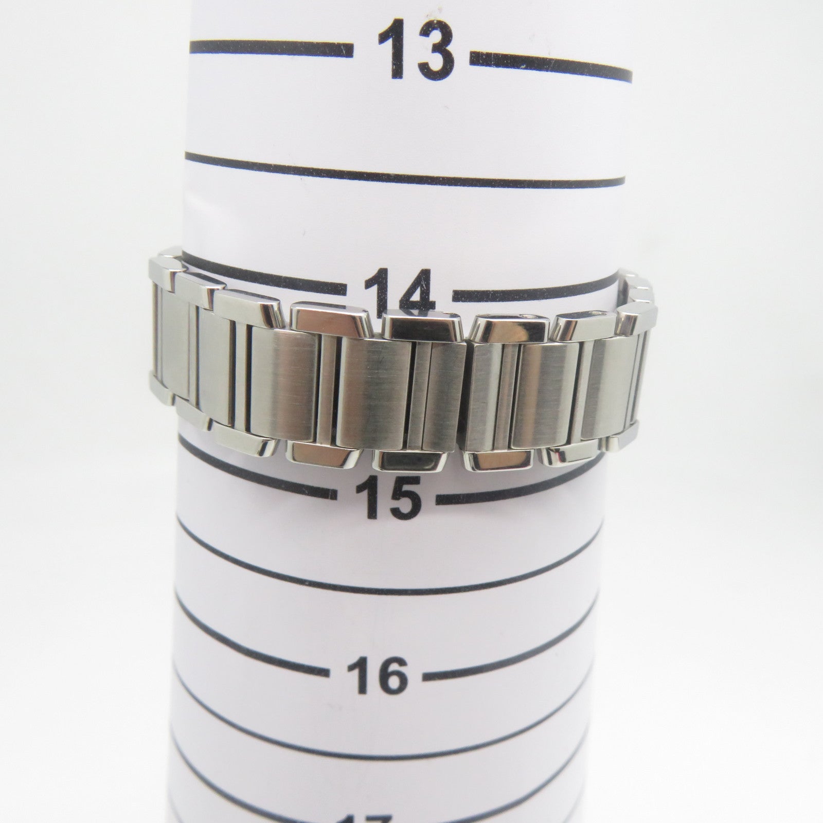 CARTIER Tank Francaise不鏽鋼手錶石英機芯白色