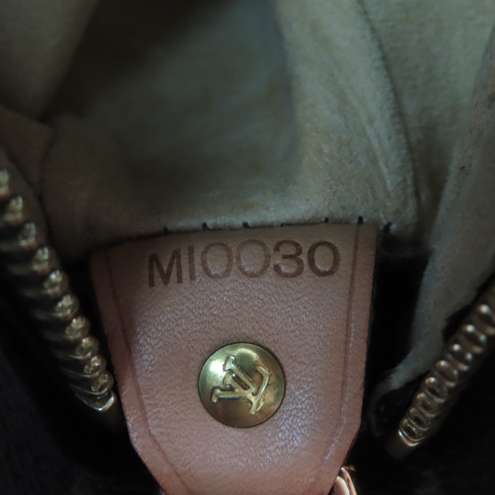 LOUIS VUITTON Monogram Looping金扣肩背袋啡色
