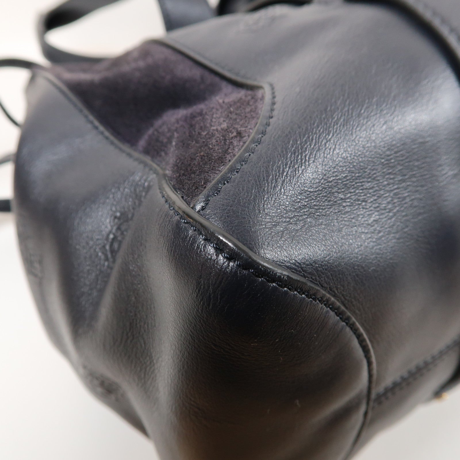 Chloe 牛皮皮革Shoulder Bag金扣肩背袋黑色