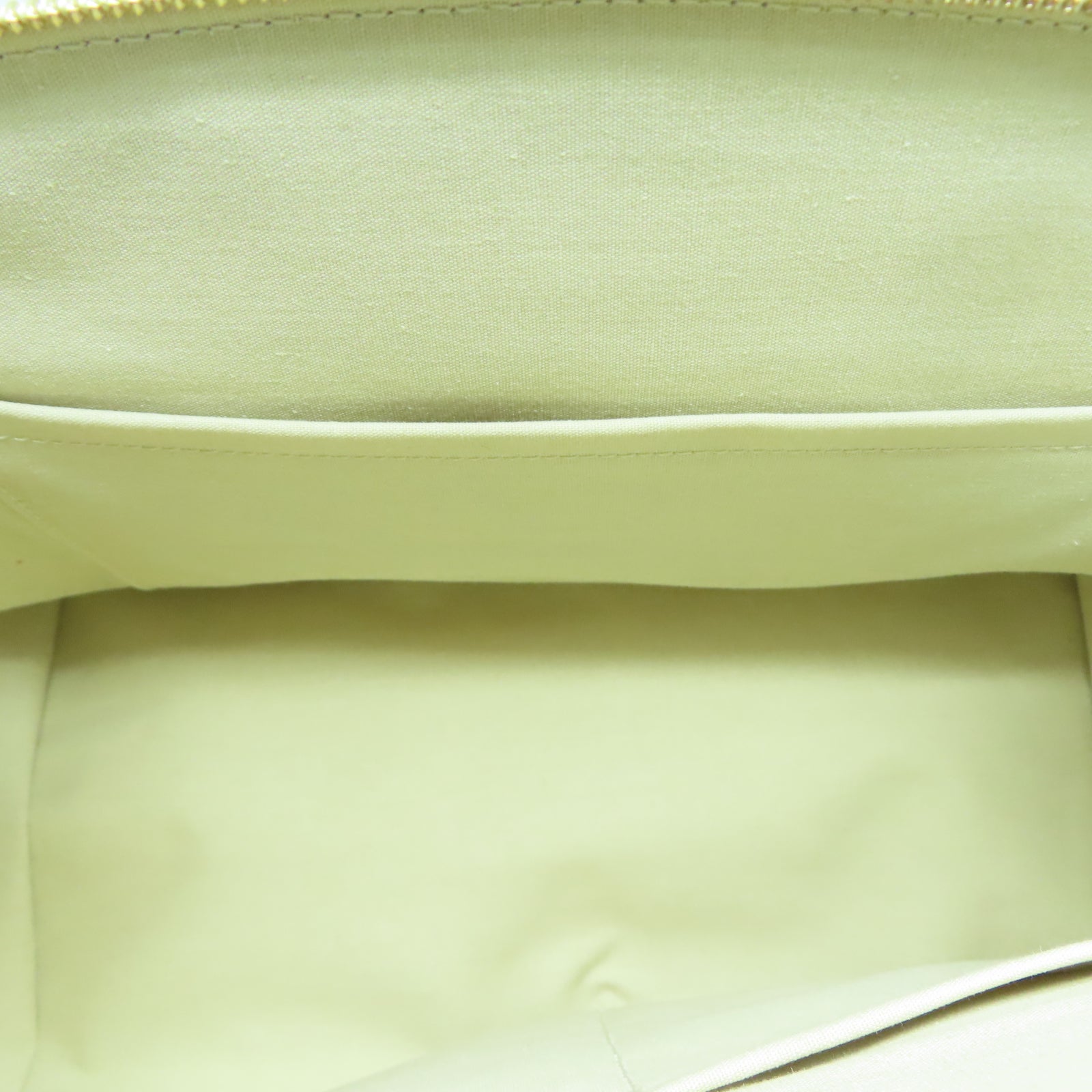 LOUIS VUITTON Monogram Vernis Sherwood GM金扣肩背袋米色