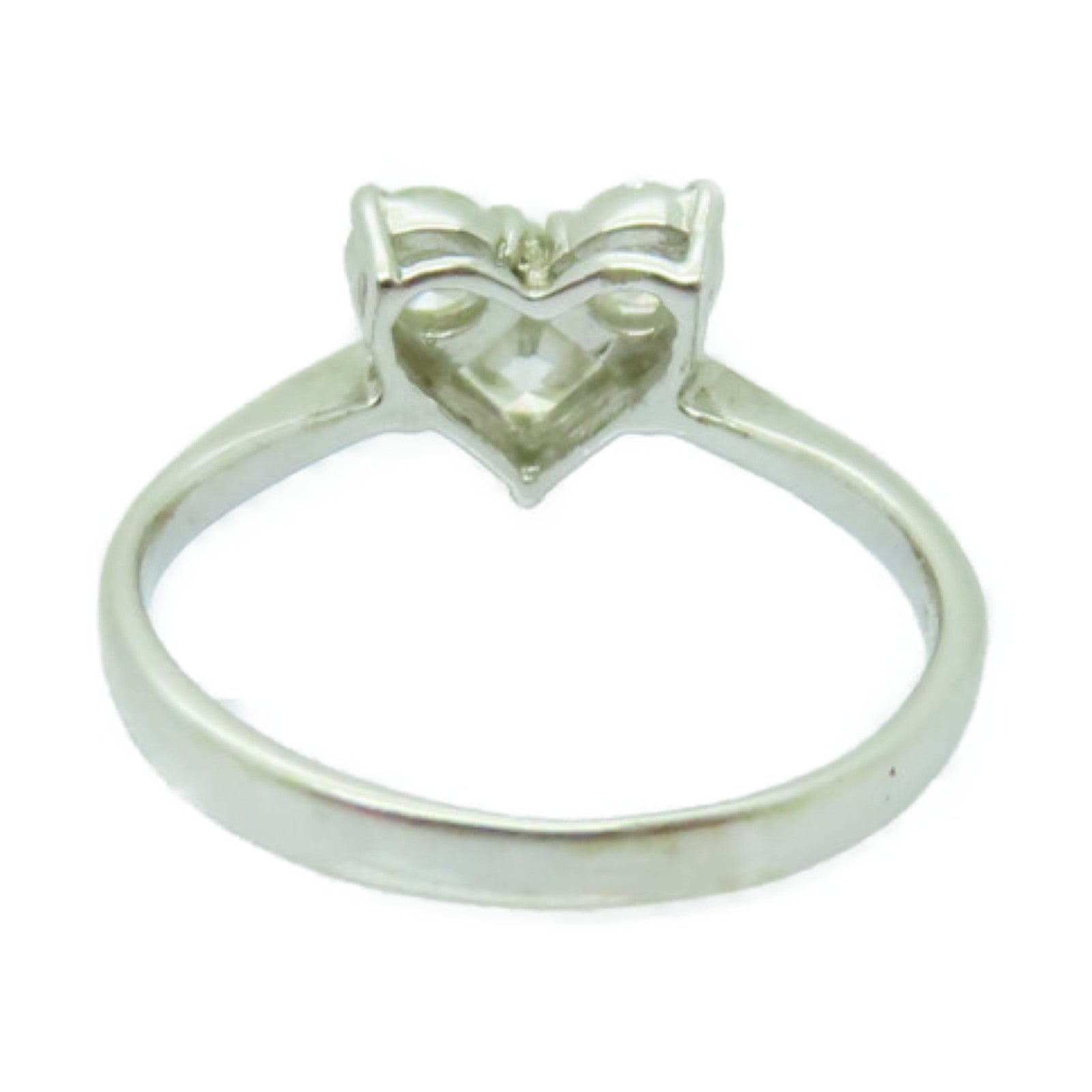 JEWELRY 18K白金Diamond Ring 0.36ct/0.31ct鑽石戒指US#4.75