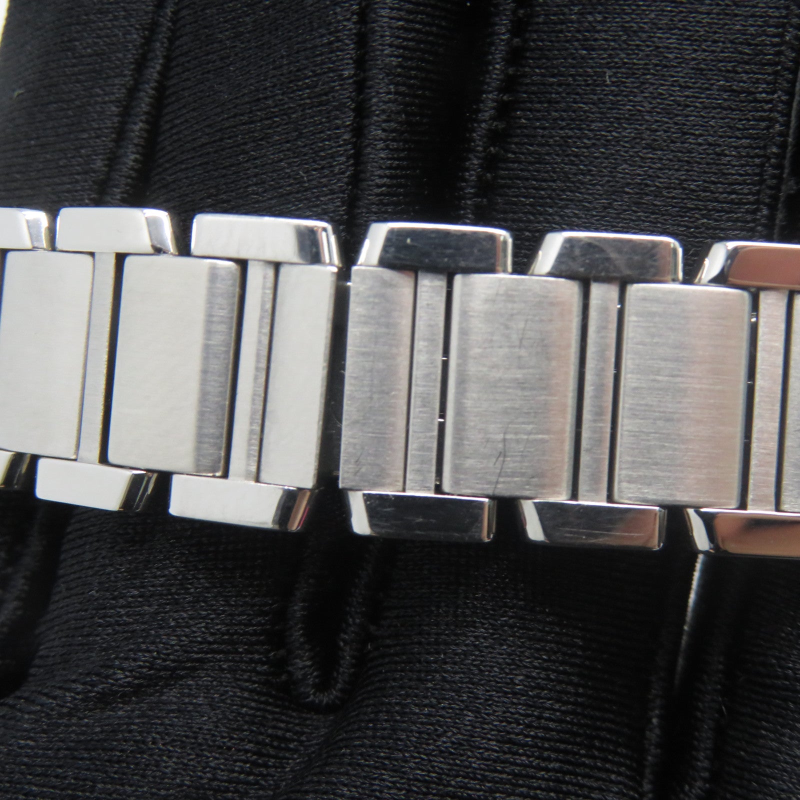 CARTIER Tank Francaise不鏽鋼手錶石英機芯白色