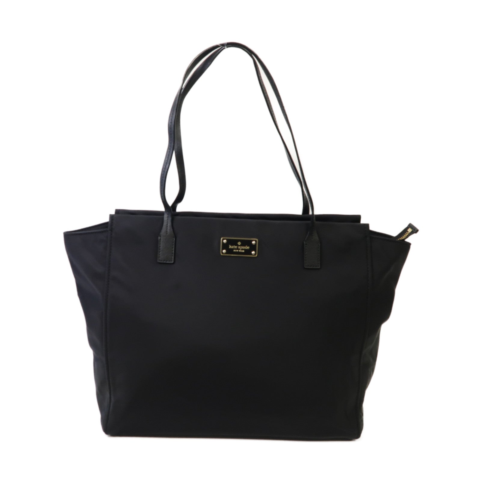 Kate Spade 尼龍Tote Bag金扣黒色