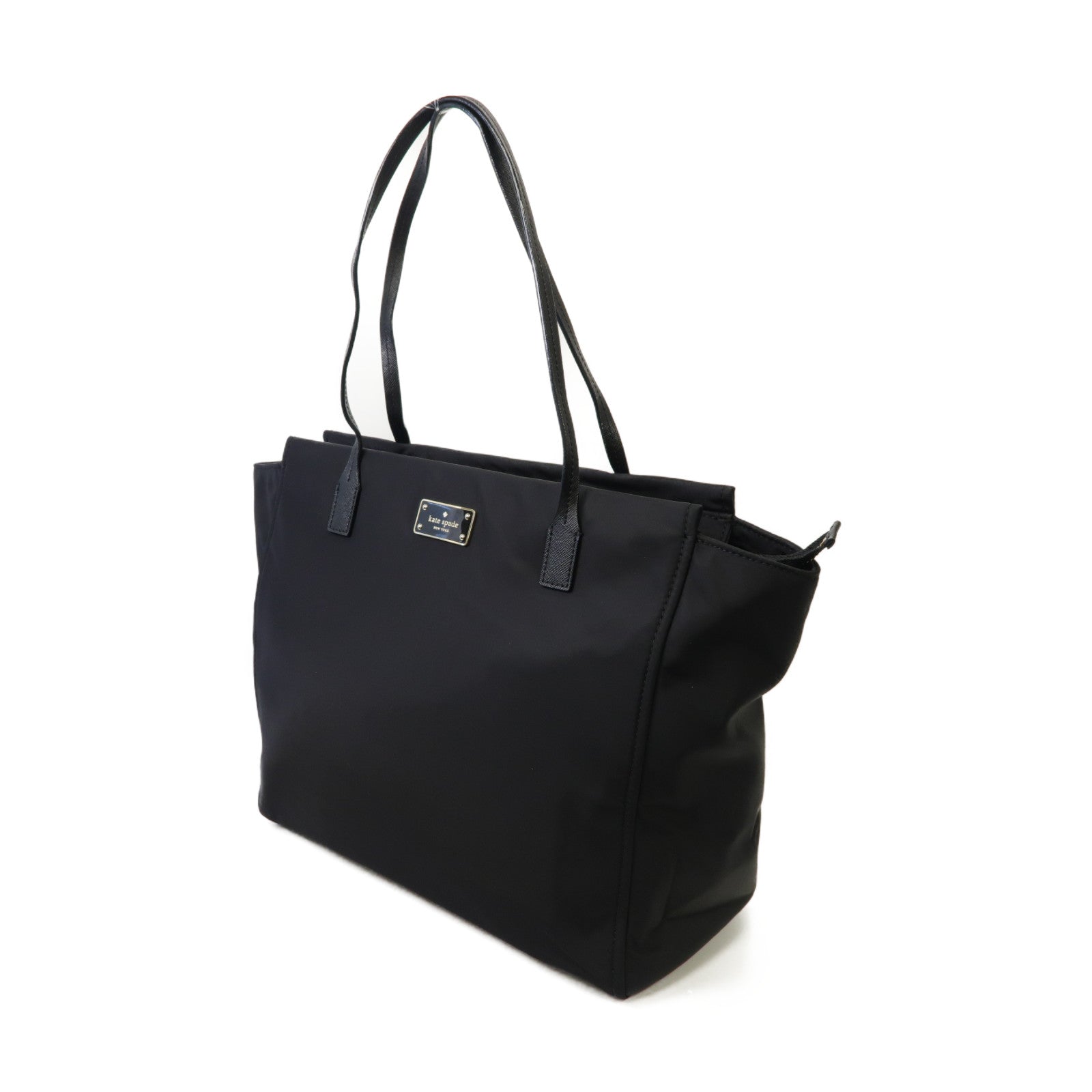 Kate Spade 尼龍Tote Bag金扣黒色