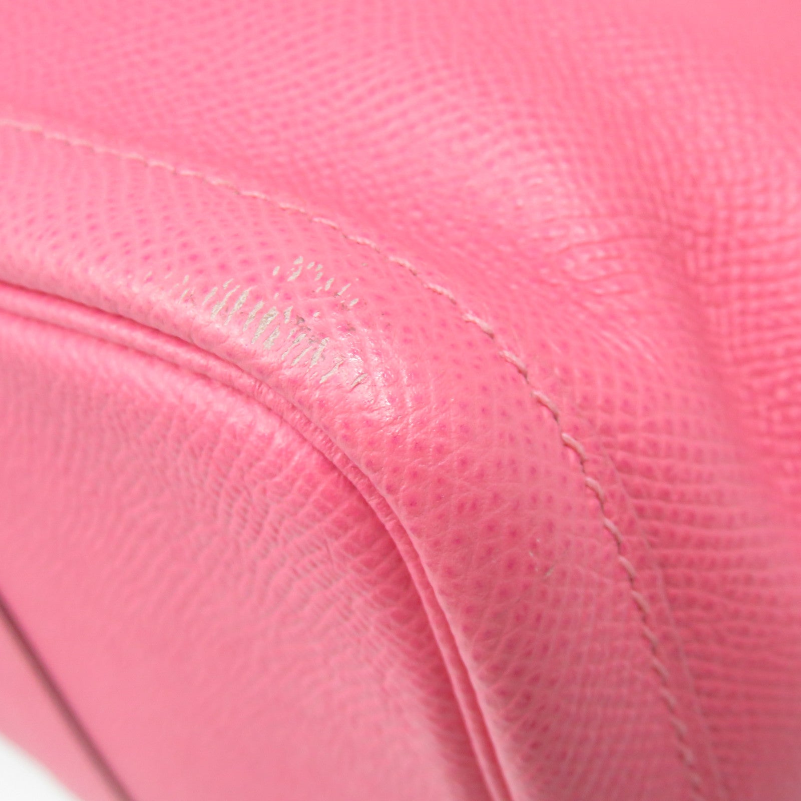 HERMES 【激減優惠】Epsom皮革Garden Party PM Tote Bag手挽袋粉紅色