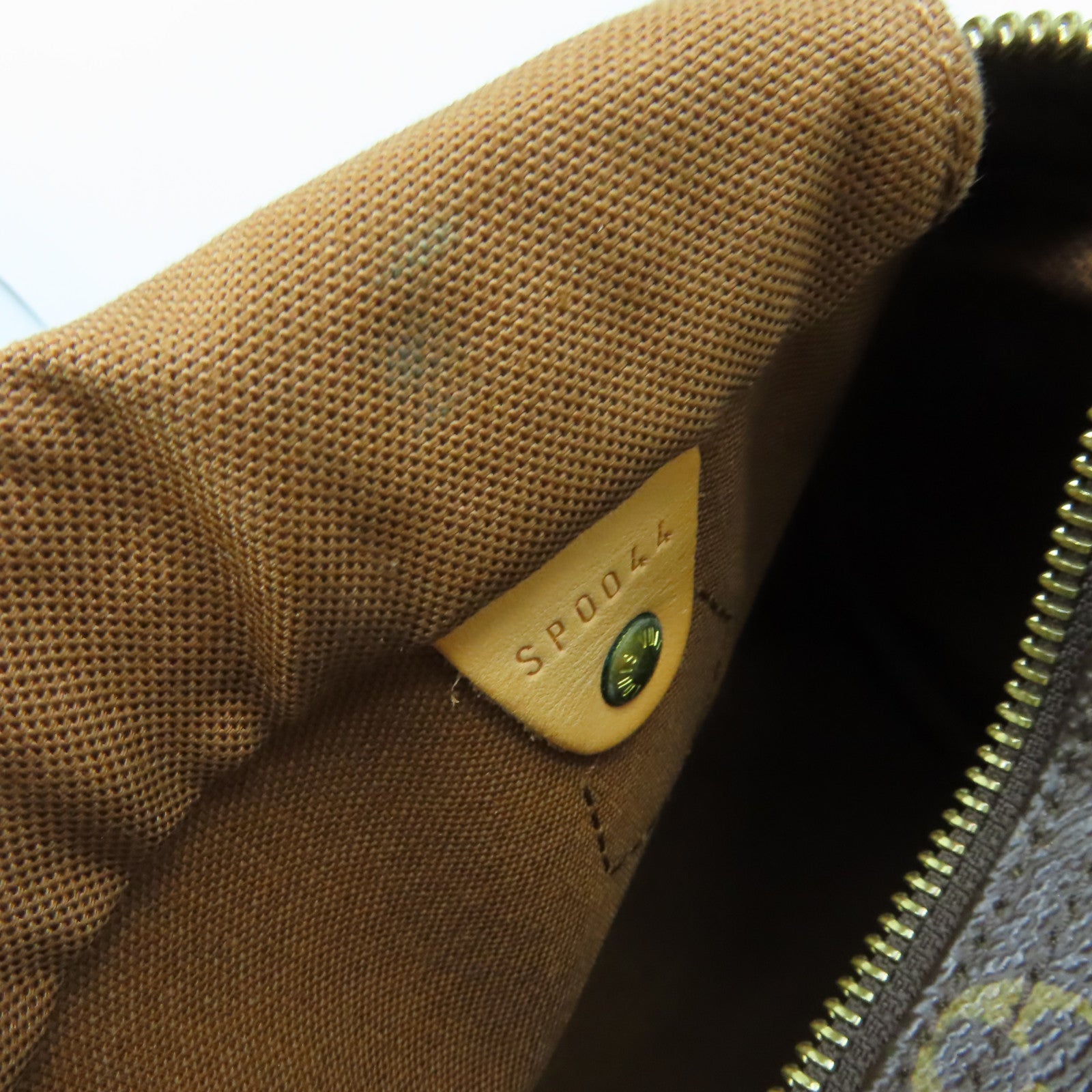 LOUIS VUITTON Monogram Speedy 25 Hand Bag金扣手挽袋啡色