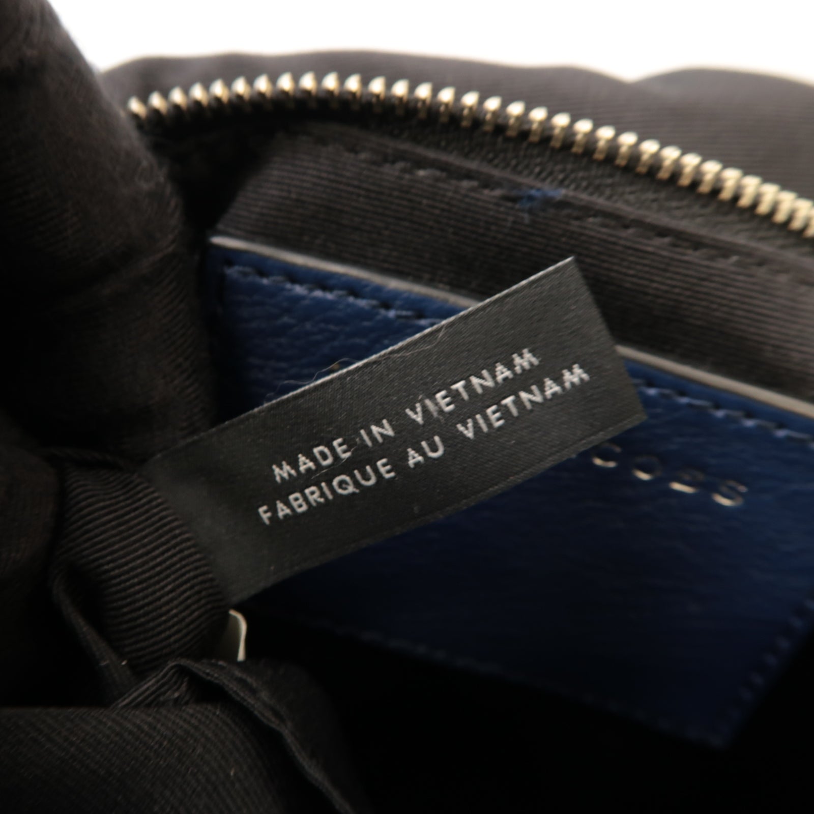 MARC JACOBS 牛皮皮革Shoulder Bag銀扣肩背袋藍色