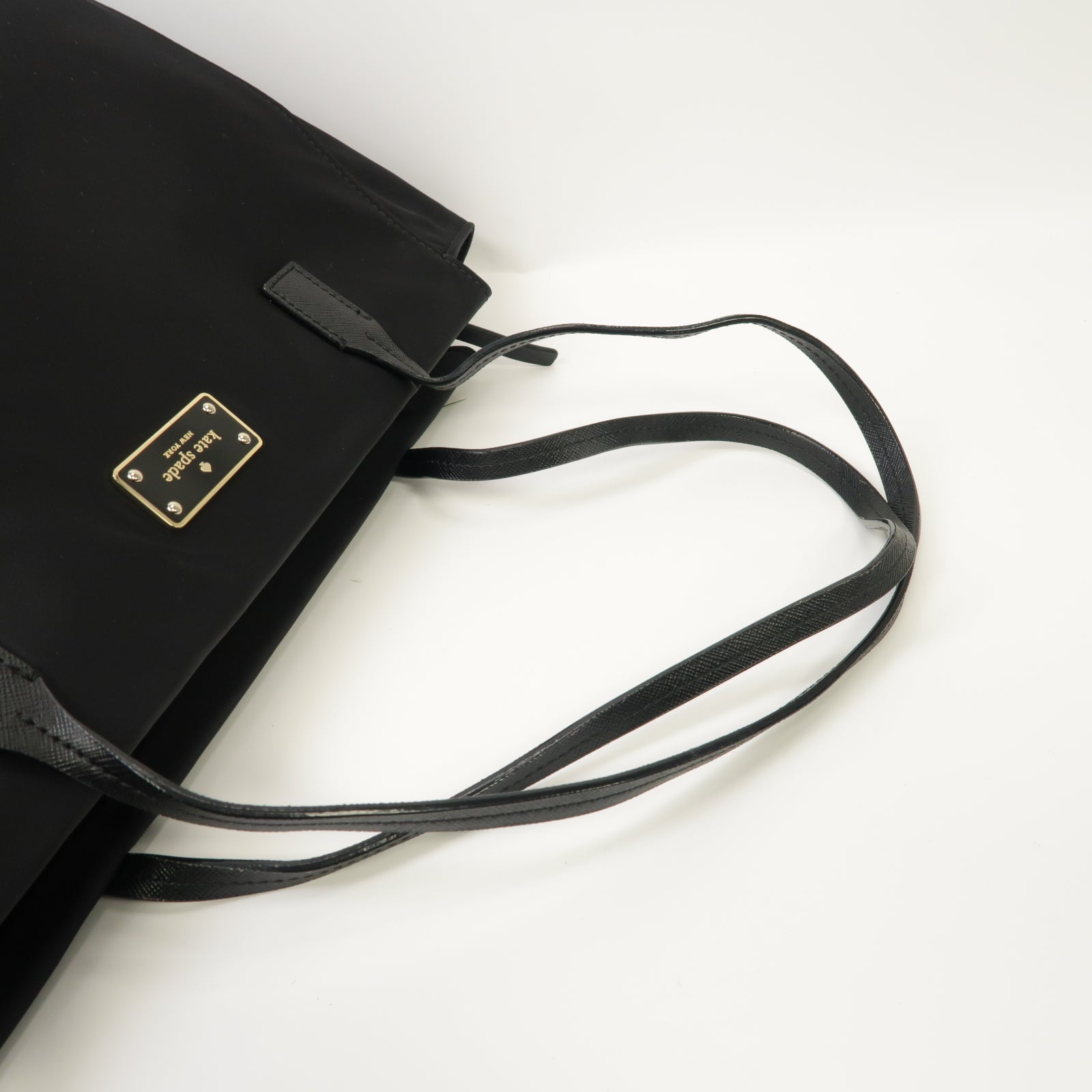 Kate Spade 尼龍Tote Bag金扣黒色