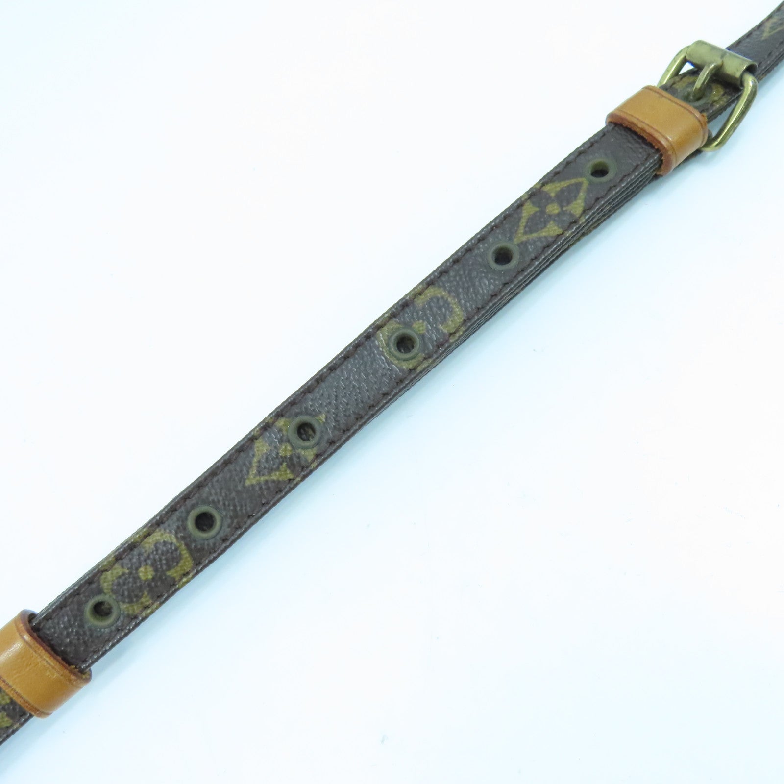 LOUIS VUITTON Monogram Danube金扣肩背袋啡色