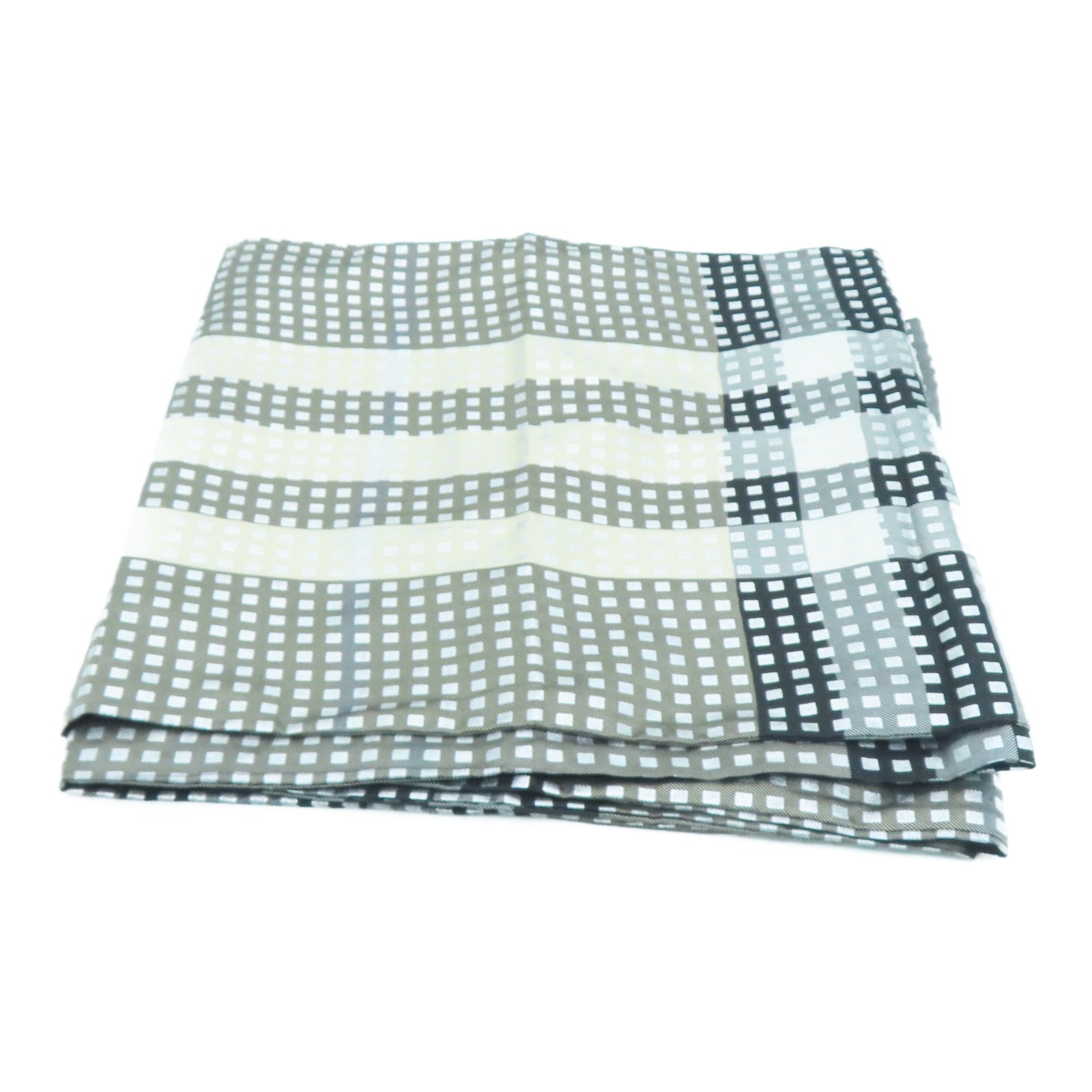BURBERRY 丝质Scarf丝巾啡色/黑色