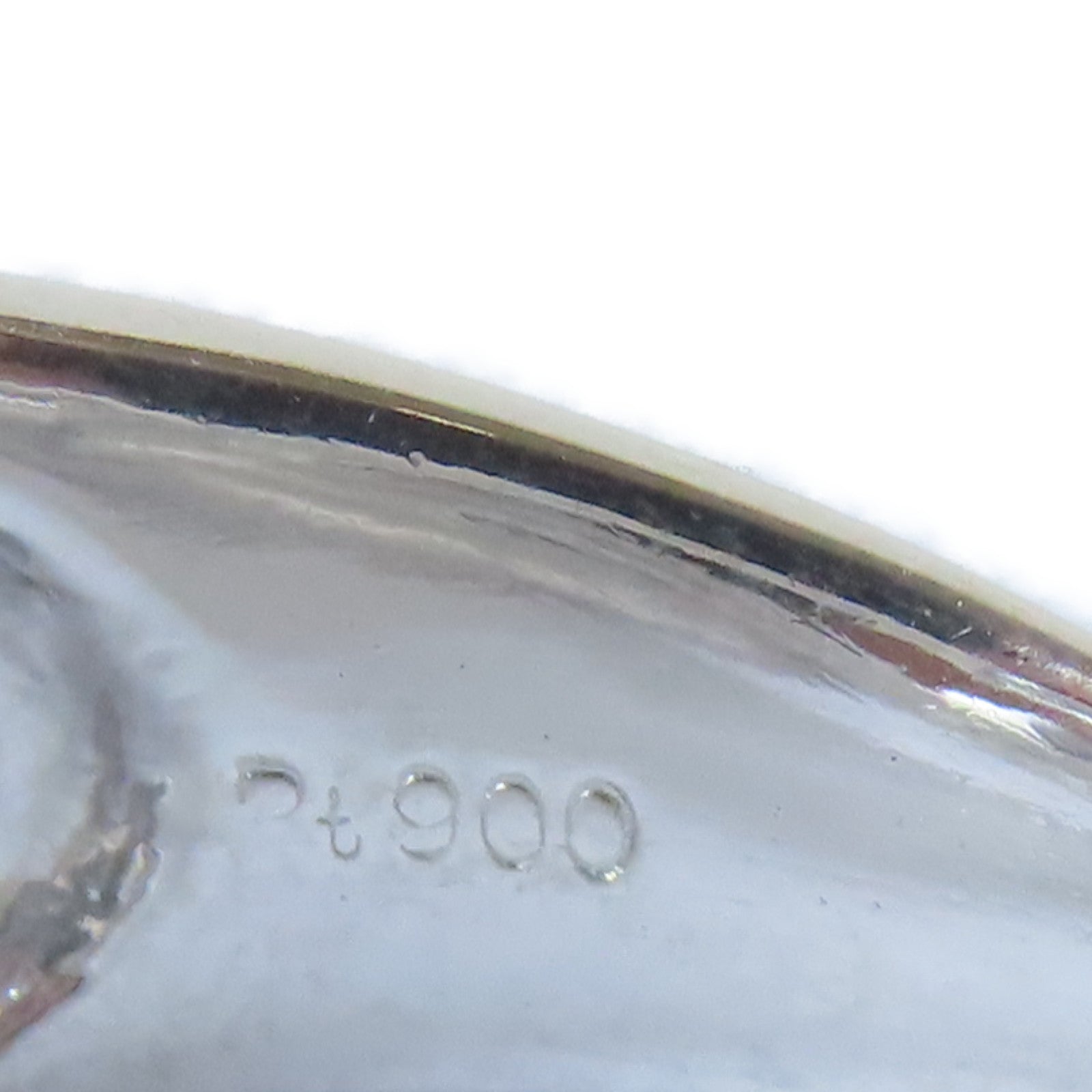 JEWELRY PT900鉑金Diamond Ring0.194ct/0.107ct鑽石戒指US#6.5