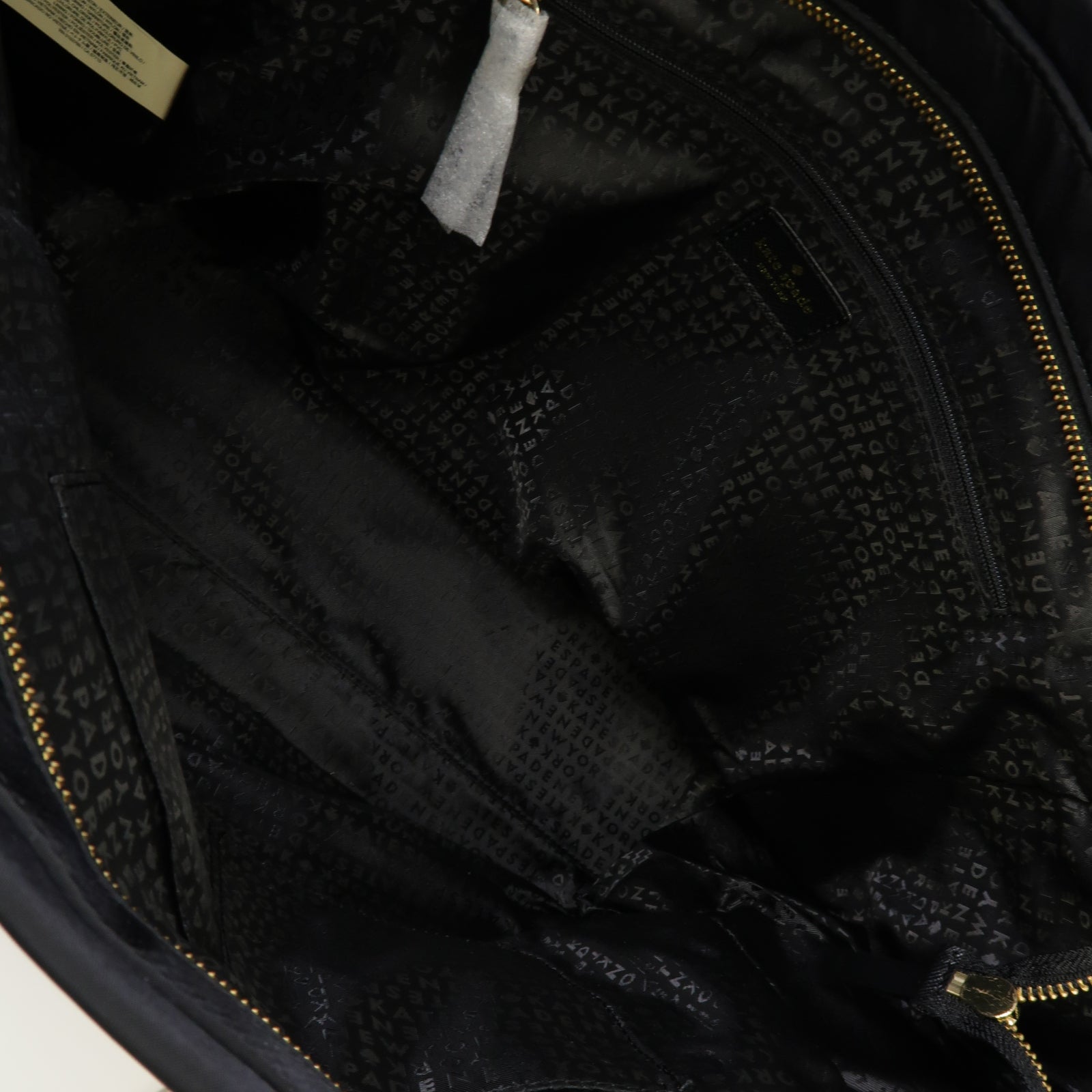 Kate Spade 尼龍Tote Bag金扣黒色