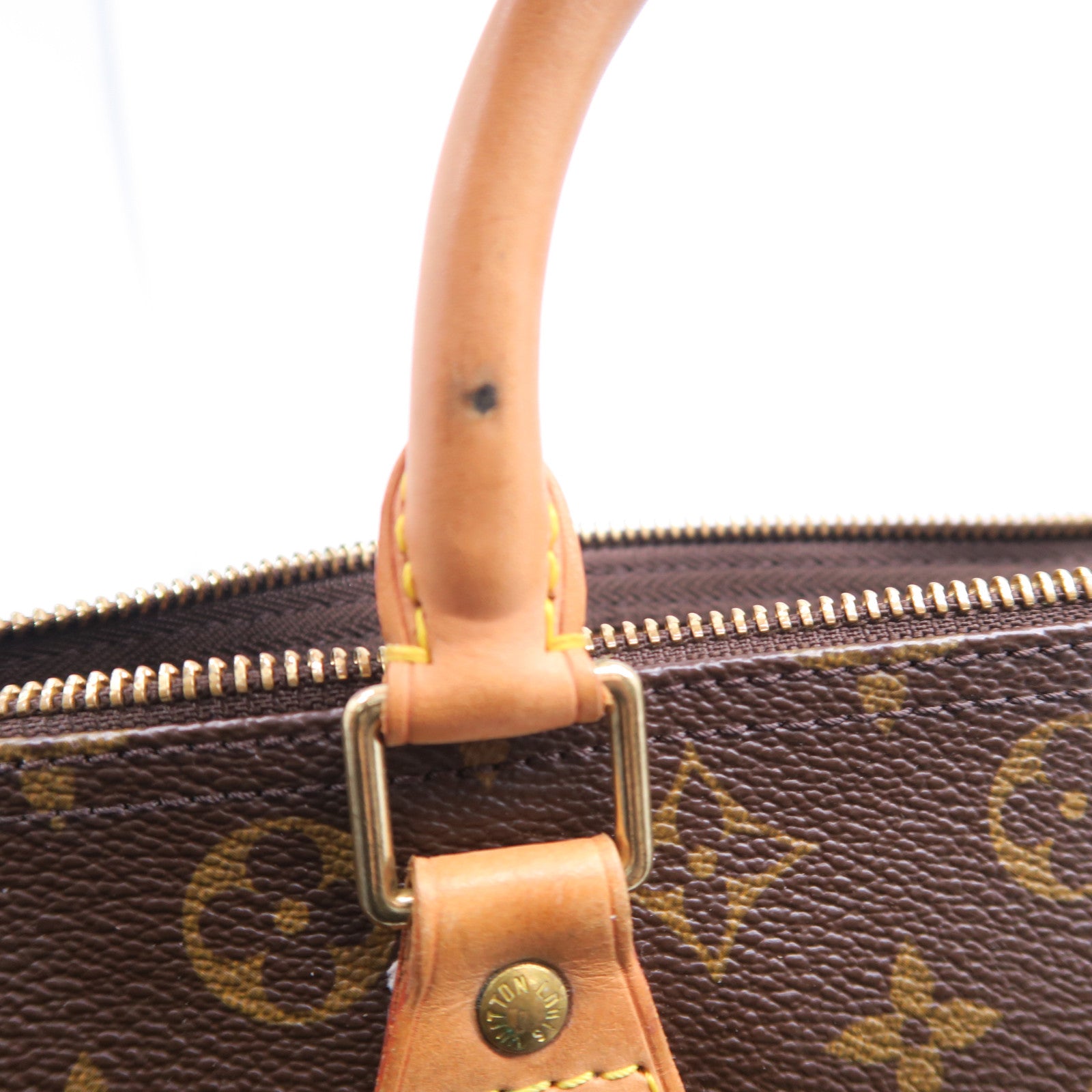 LOUIS VUITTON 【激減優惠】Monogram Speedy 30金扣手挽袋啡色
