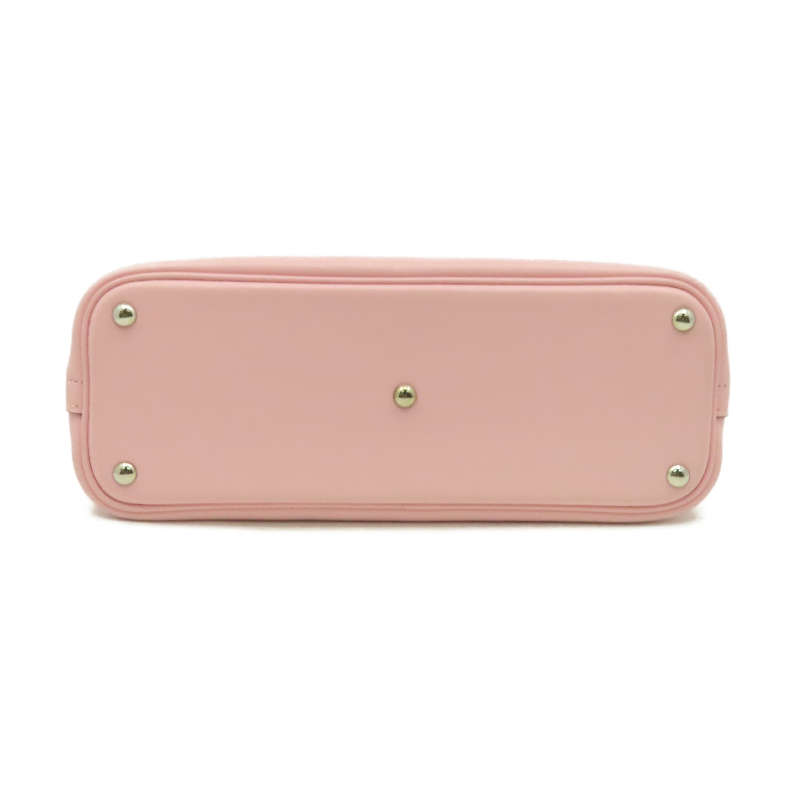 HERMES Swift皮革Bolide 27 2Way Shoulder Bag銀扣手挽肩背兩用袋3Q Rose Sakura/櫻花粉紅色