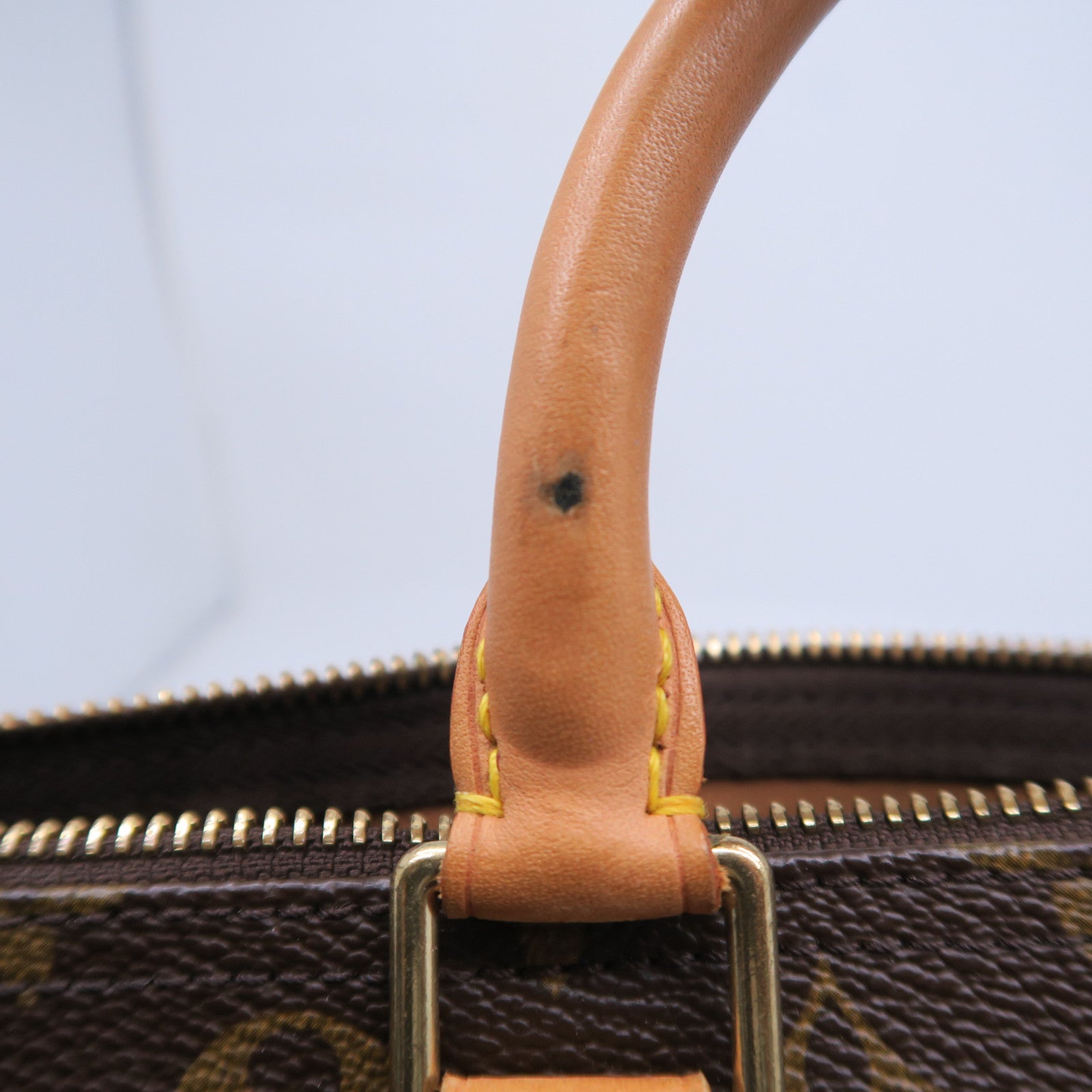 LOUIS VUITTON 【激減優惠】Monogram Speedy 30金扣手挽袋啡色