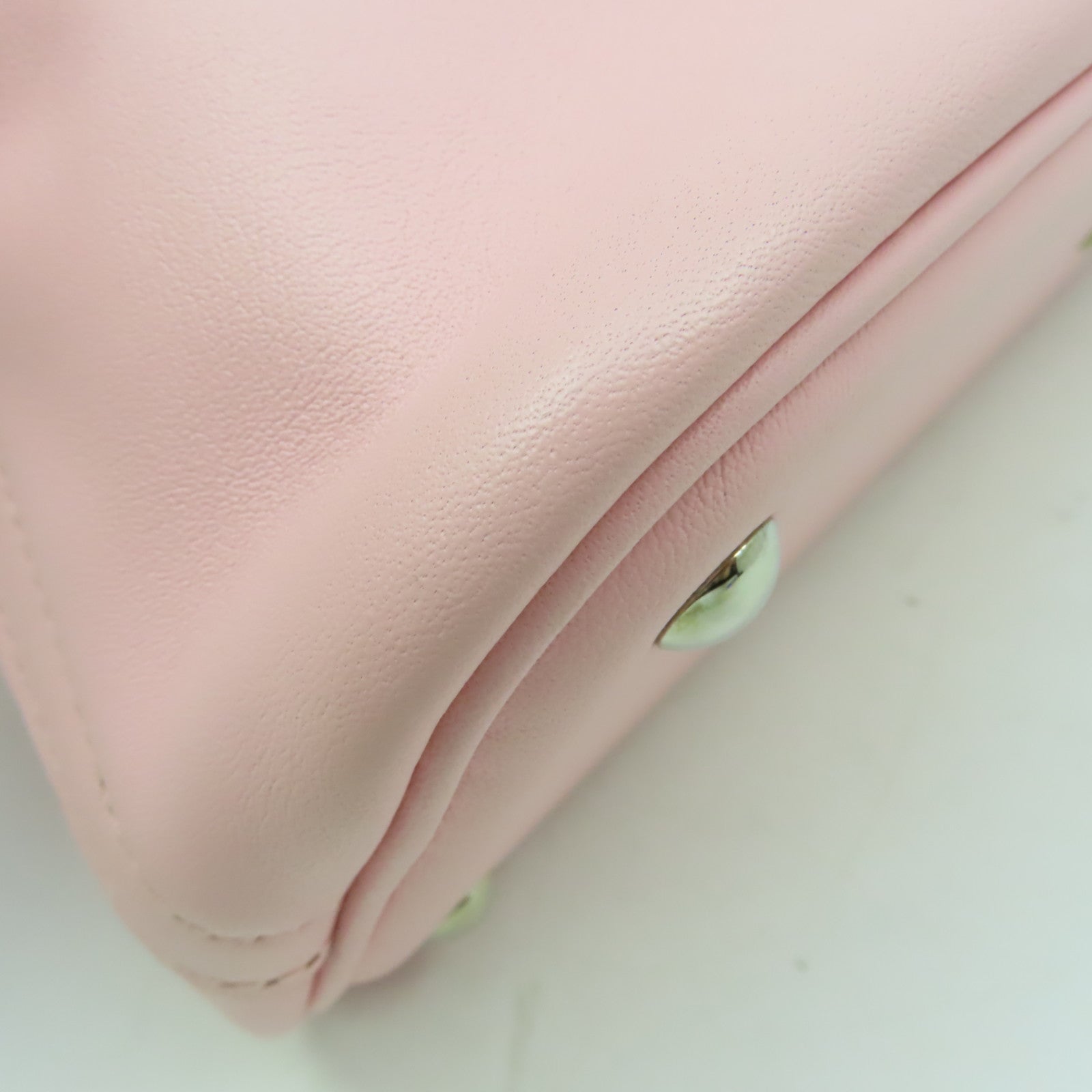 HERMES Swift皮革Bolide 27 2Way Shoulder Bag銀扣手挽肩背兩用袋3Q Rose Sakura/櫻花粉紅色