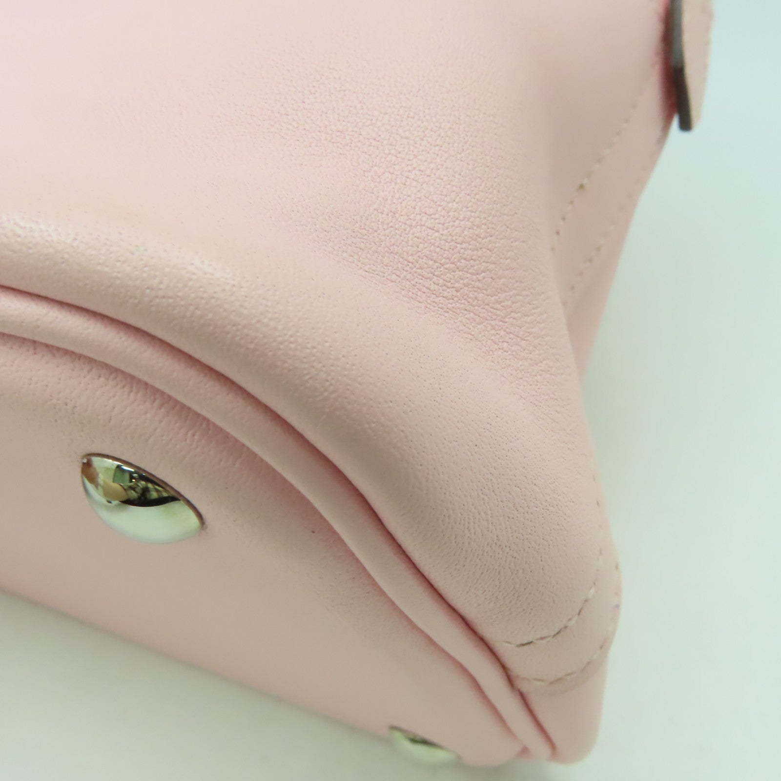 HERMES Swift皮革Bolide 27 2Way Shoulder Bag銀扣手挽肩背兩用袋3Q Rose Sakura/櫻花粉紅色