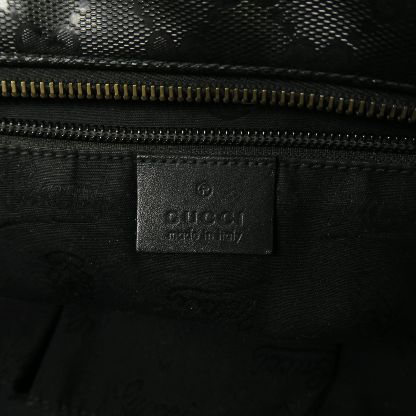 GUCCI PVC Tote Bag手挽袋黑色