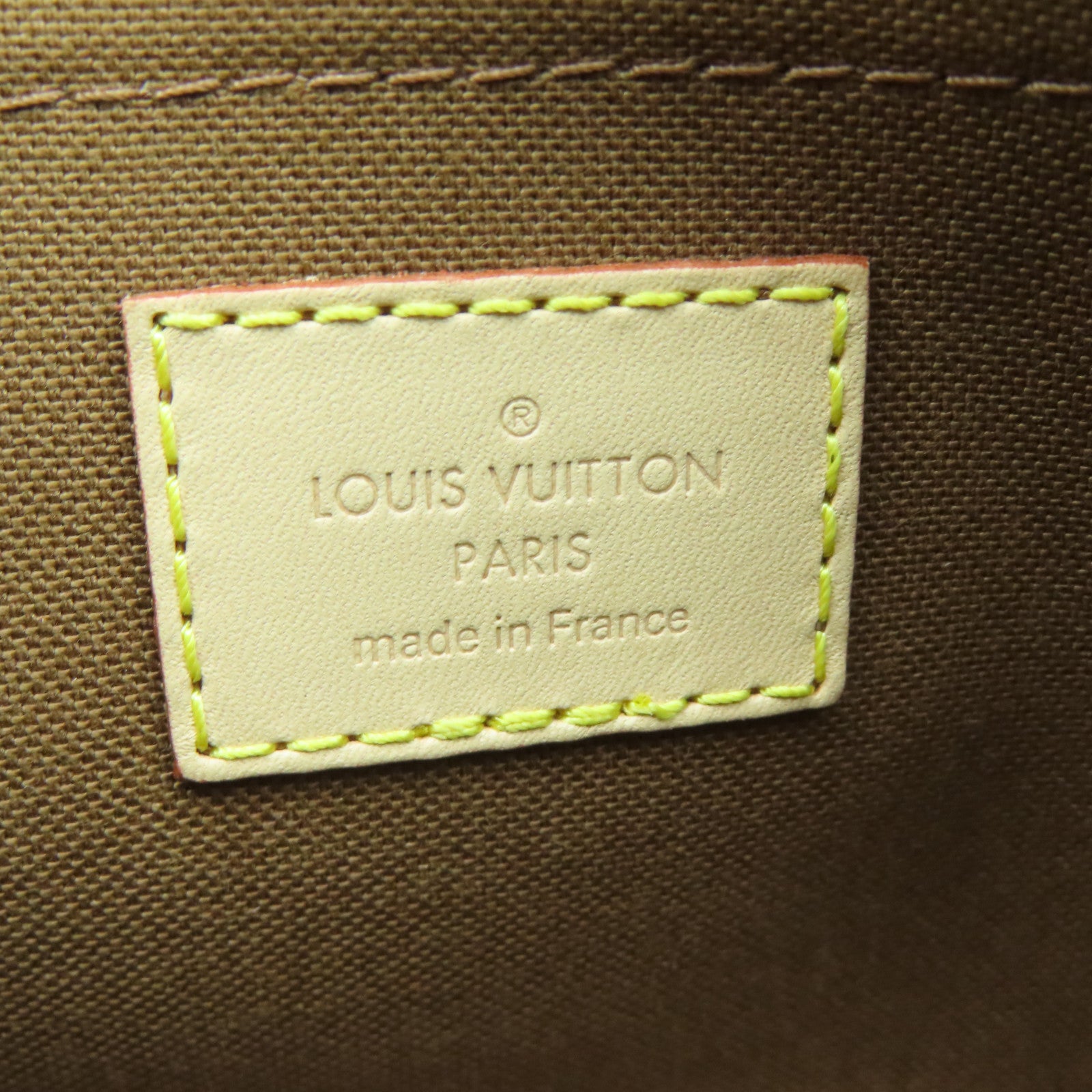 LOUIS VUITTON Monogram Multi Pochette Accessories Gold Buckle Shoulder Bag Brown