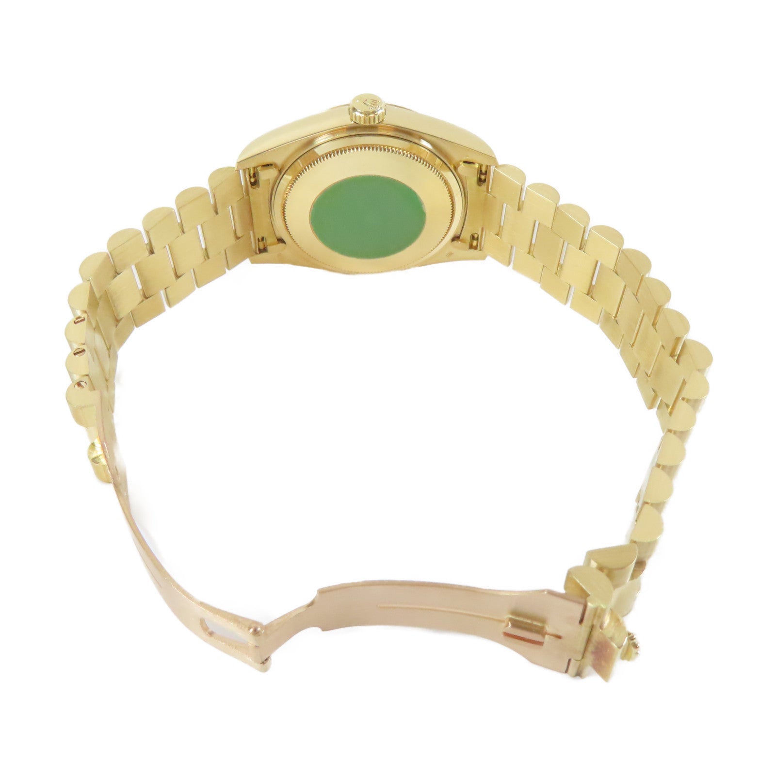 ROLEX 18K黃金Day-Date 36mm手錶金色#18.25cm