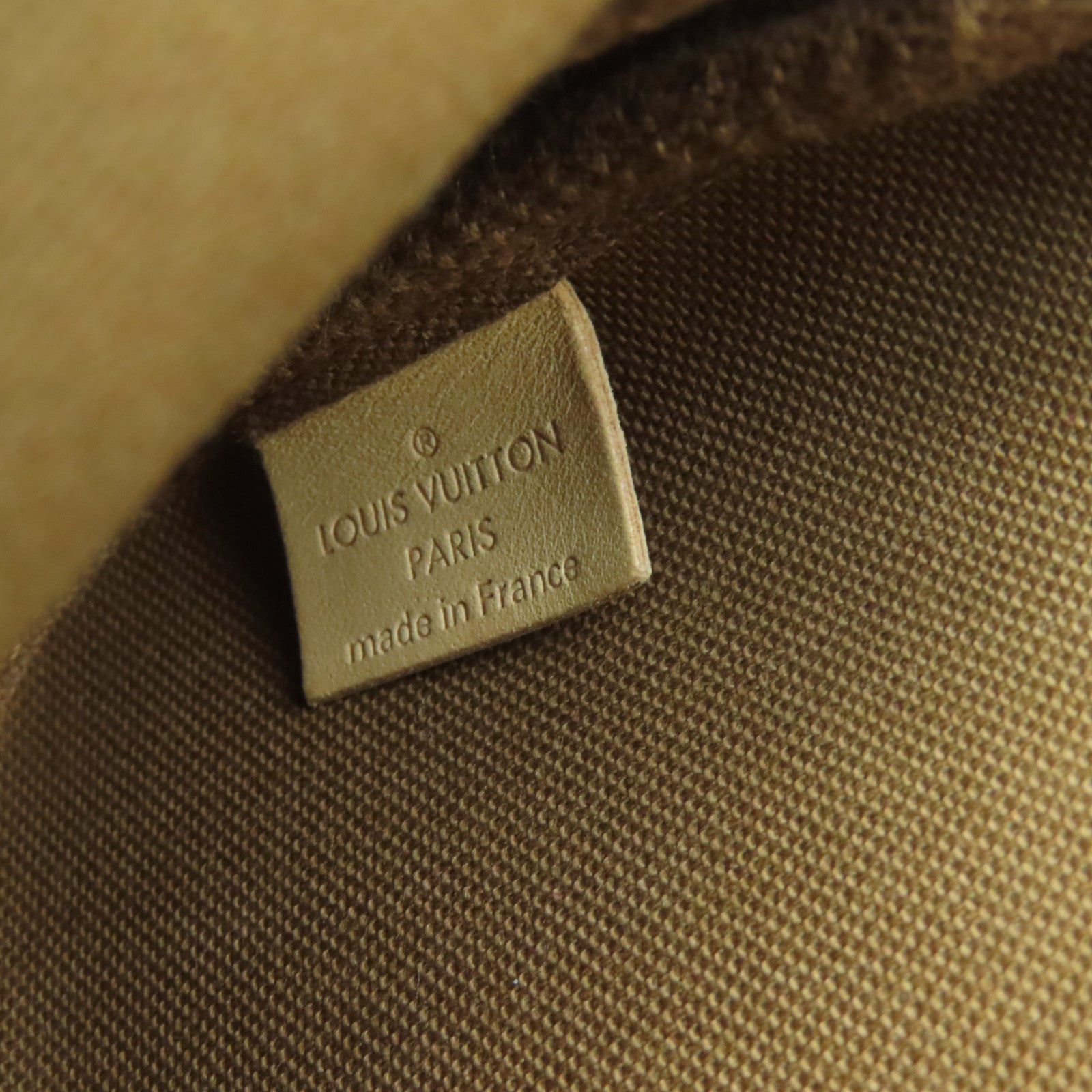 LOUIS VUITTON Monogram Multi Pochette Accessories Gold Buckle Shoulder Bag Brown