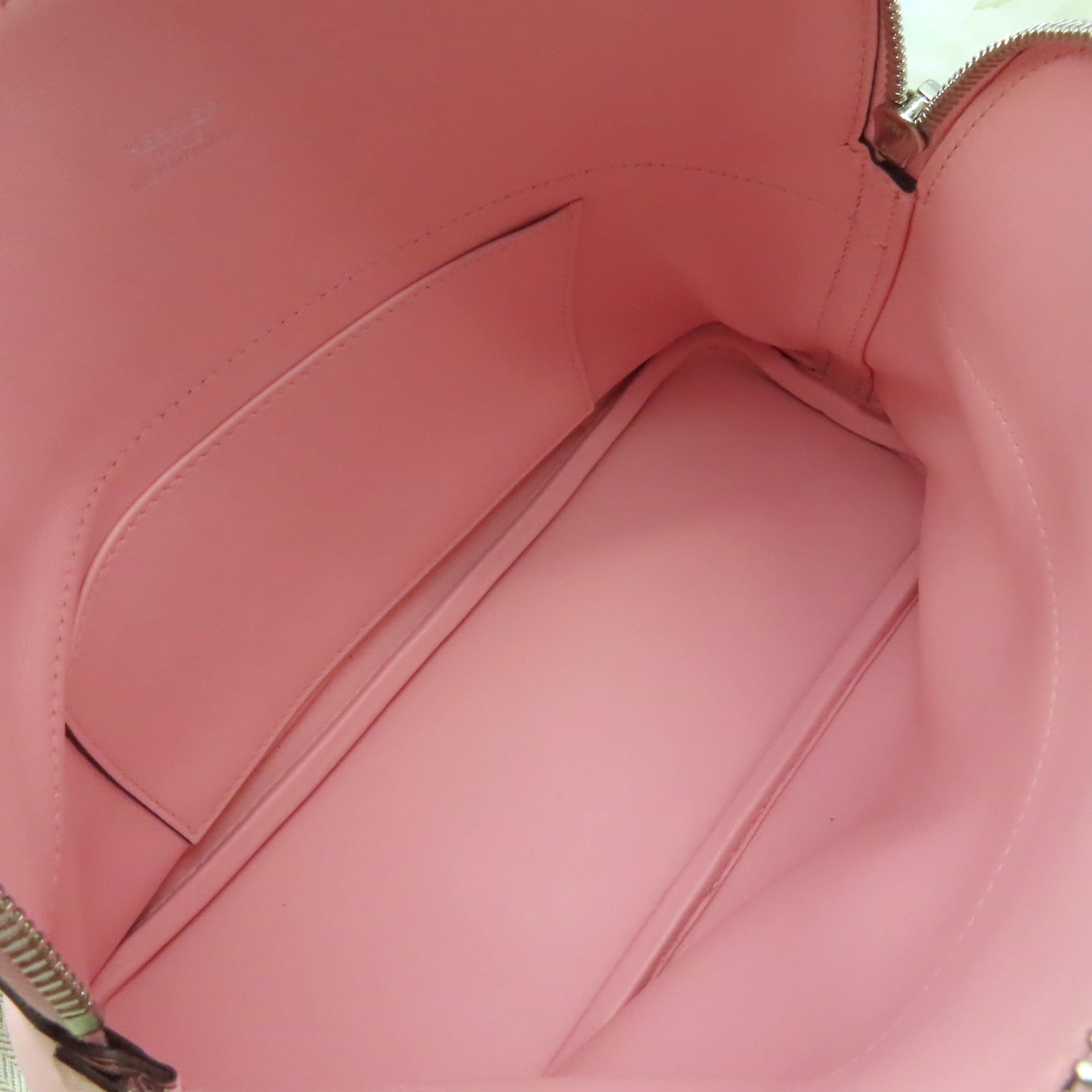 HERMES Swift皮革Bolide 27 2Way Shoulder Bag銀扣手挽肩背兩用袋3Q Rose Sakura/櫻花粉紅色