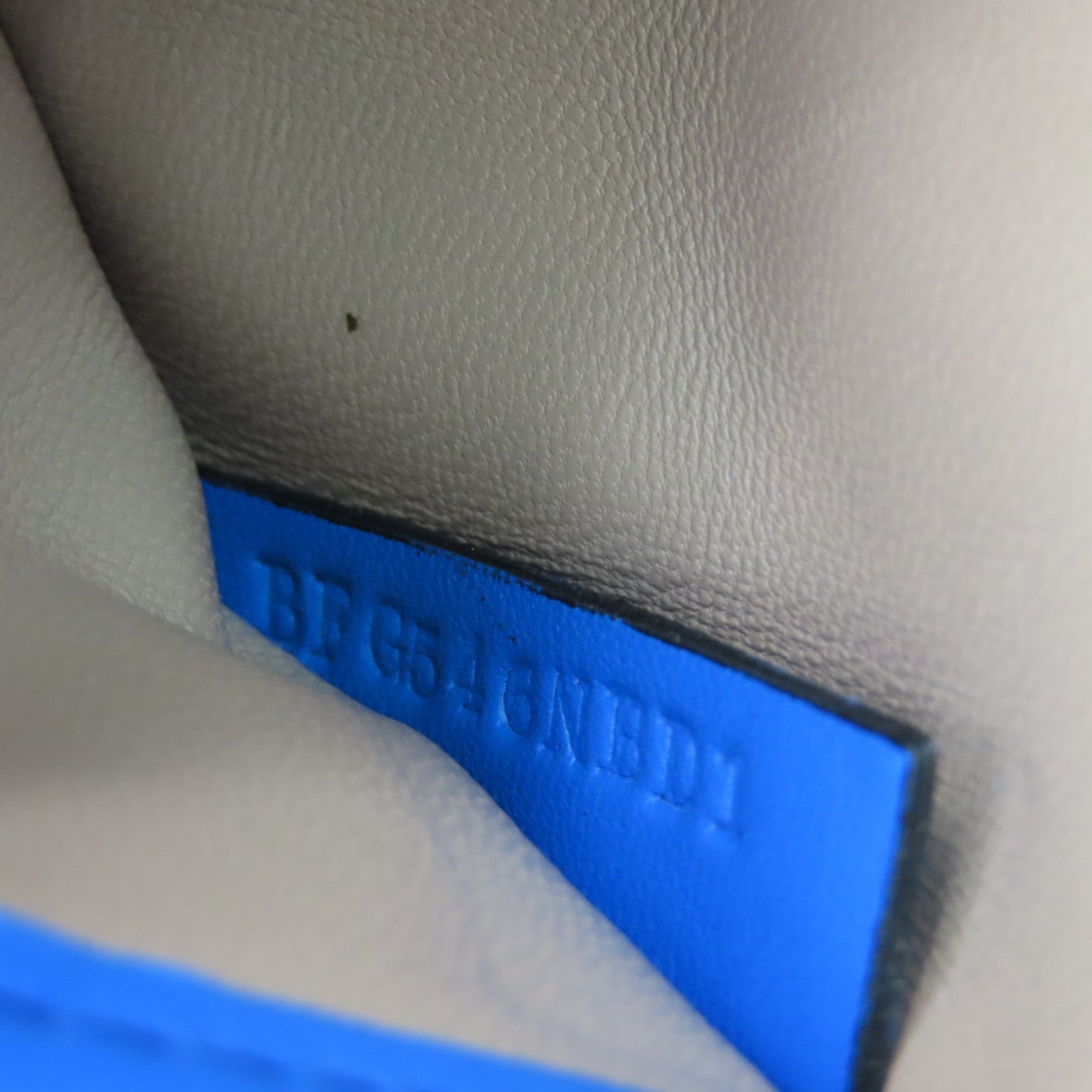 Valentino 牛皮皮革Shoulder Bag銀扣肩背袋藍色