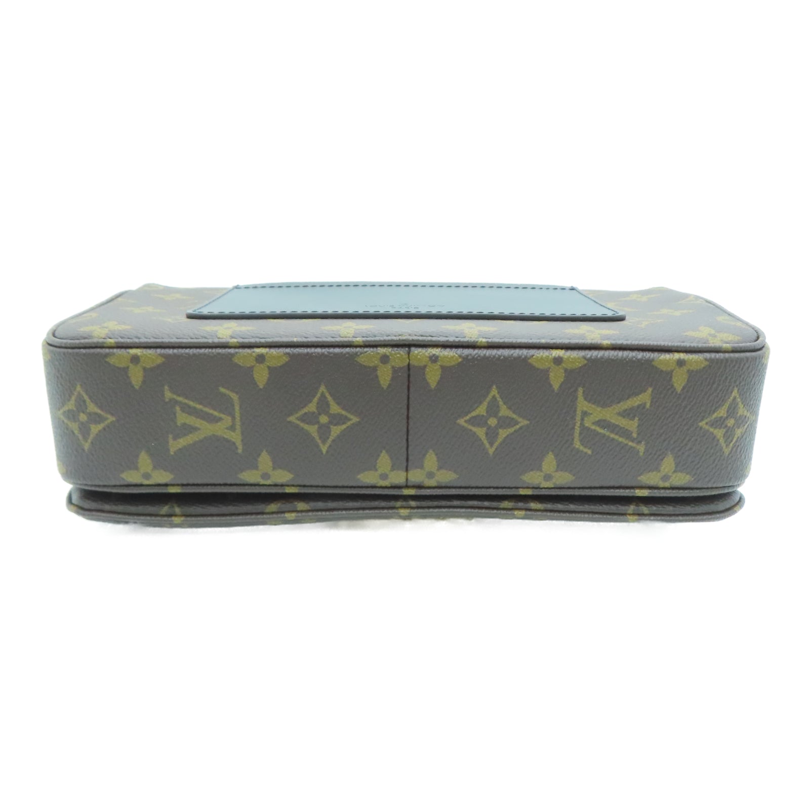 LOUIS VUITTON Monogram Marceau金扣肩背袋棕色