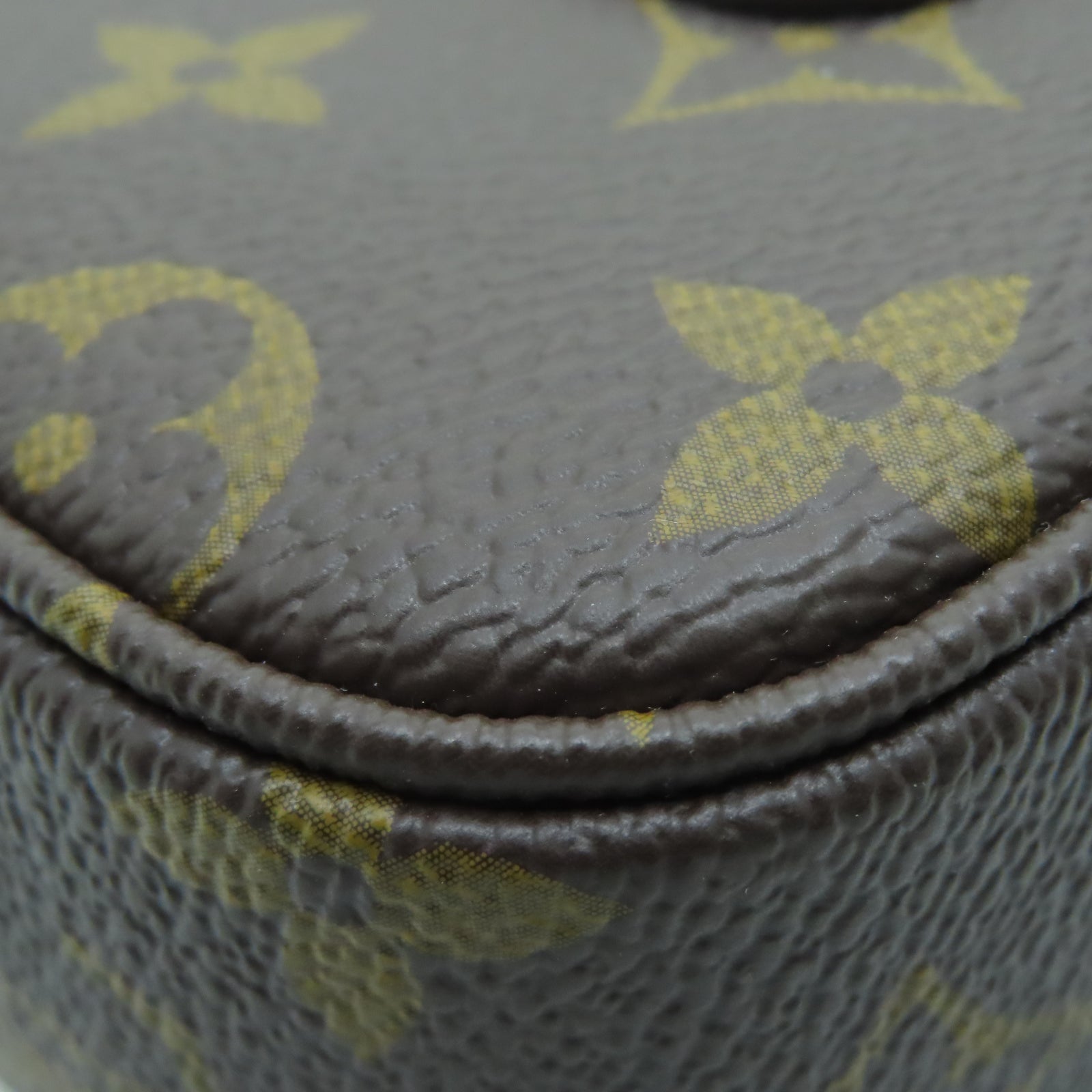 LOUIS VUITTON Monogram Marceau金扣肩背袋棕色