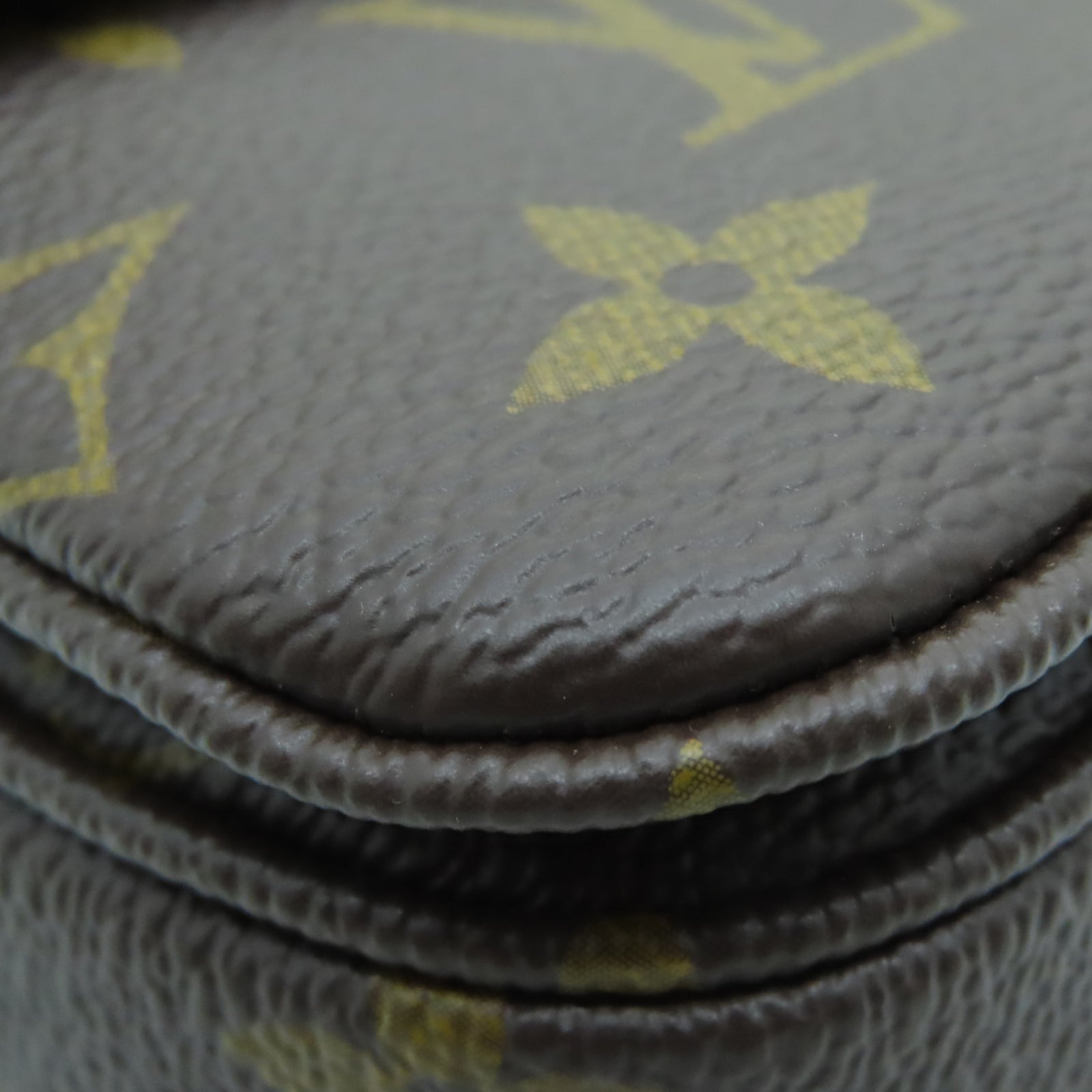 LOUIS VUITTON Monogram Marceau金扣肩背袋棕色