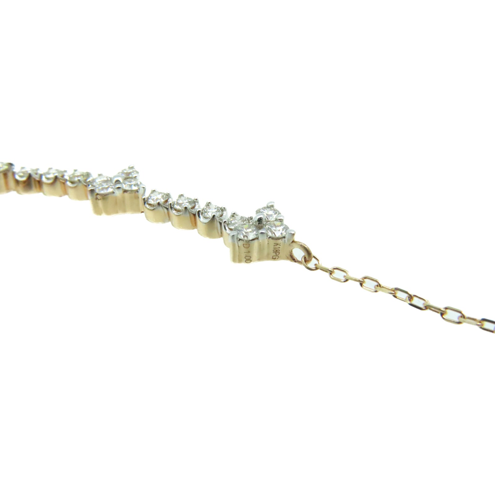 JEWELRY 18K玫瑰金/1.0ct鑽石Diamond Bracelet手鏈