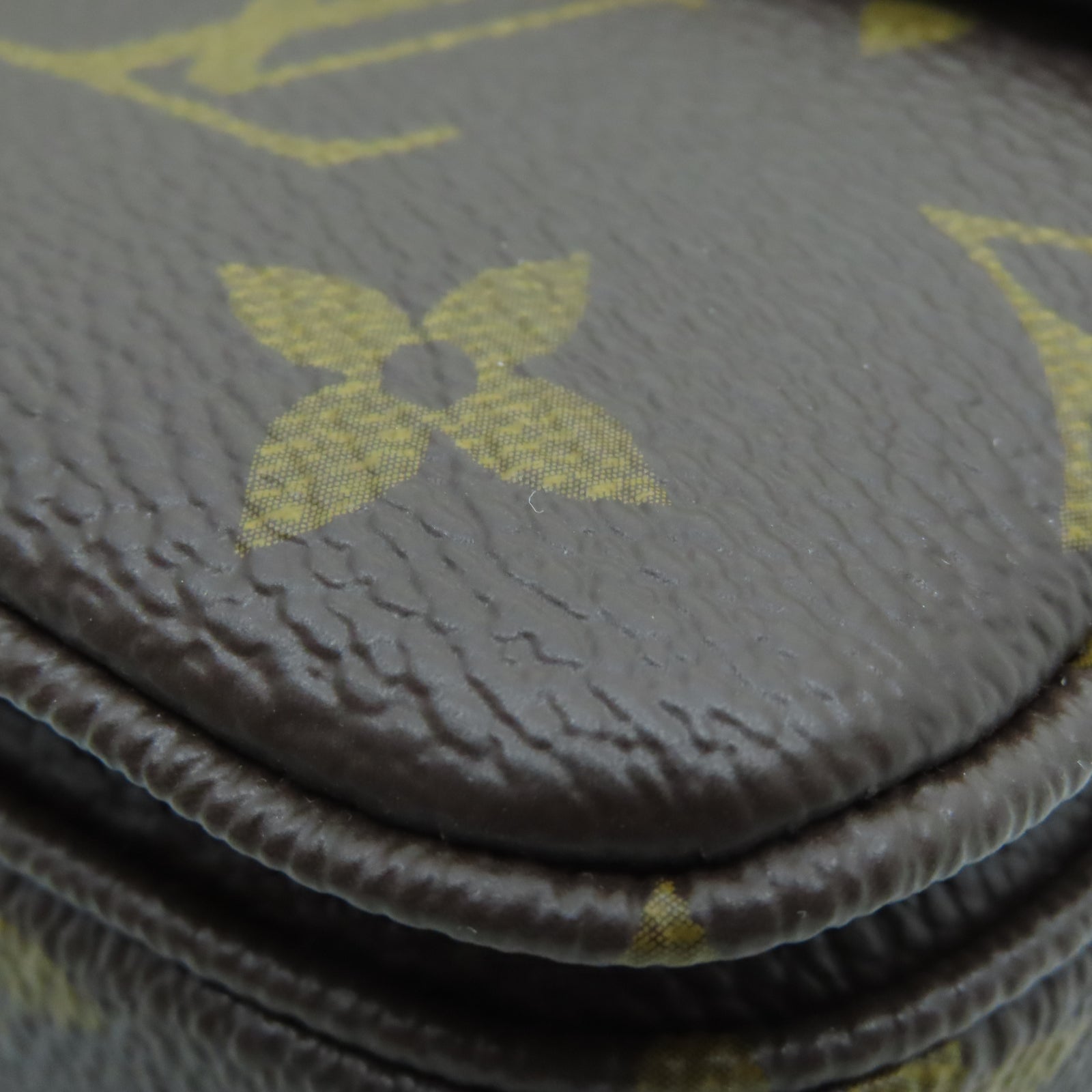 LOUIS VUITTON Monogram Marceau金扣肩背袋棕色