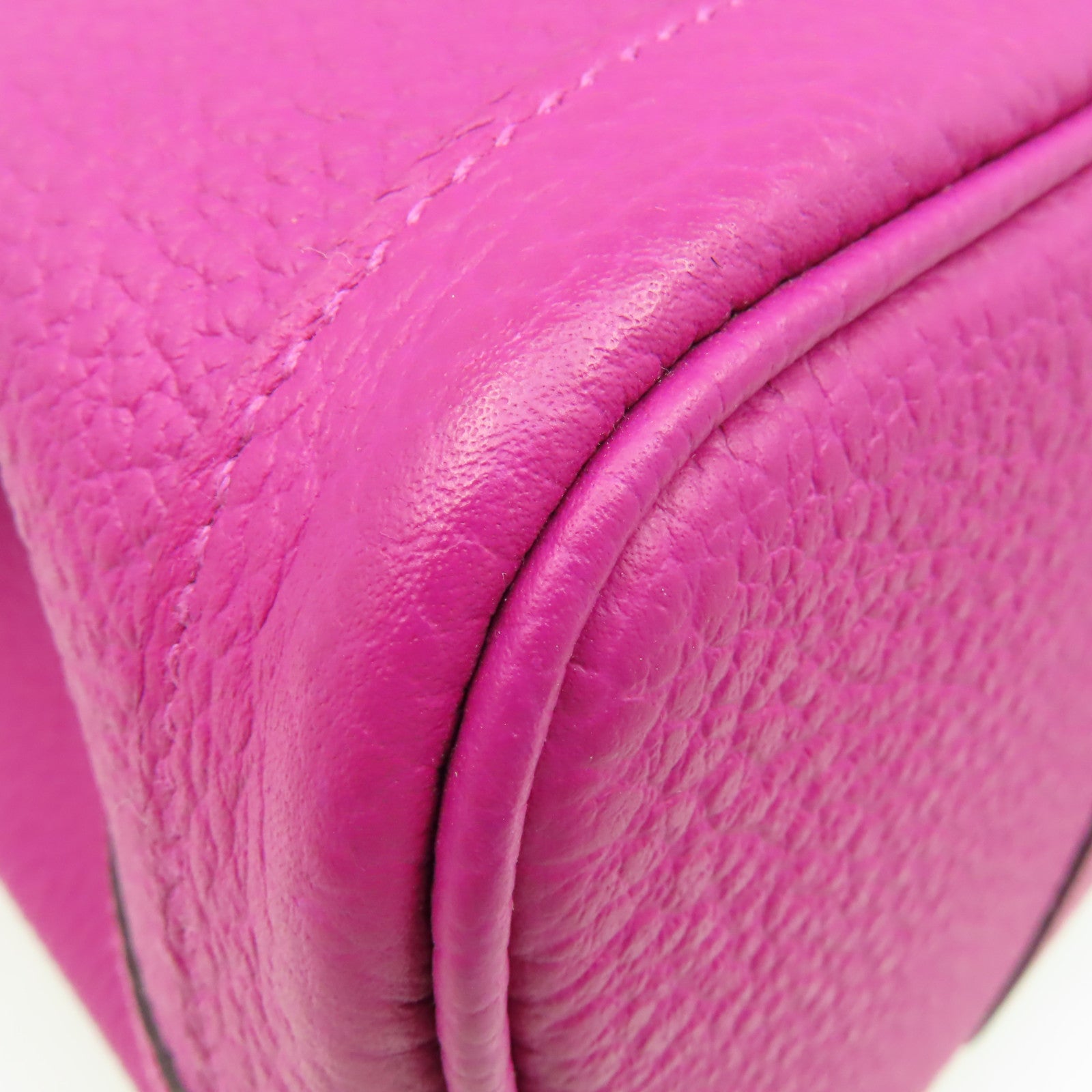 HERMES Country皮革Garden Party TPM Medium Tote Bag銀扣手挽袋L3 Rose Purple/玫瑰紫色