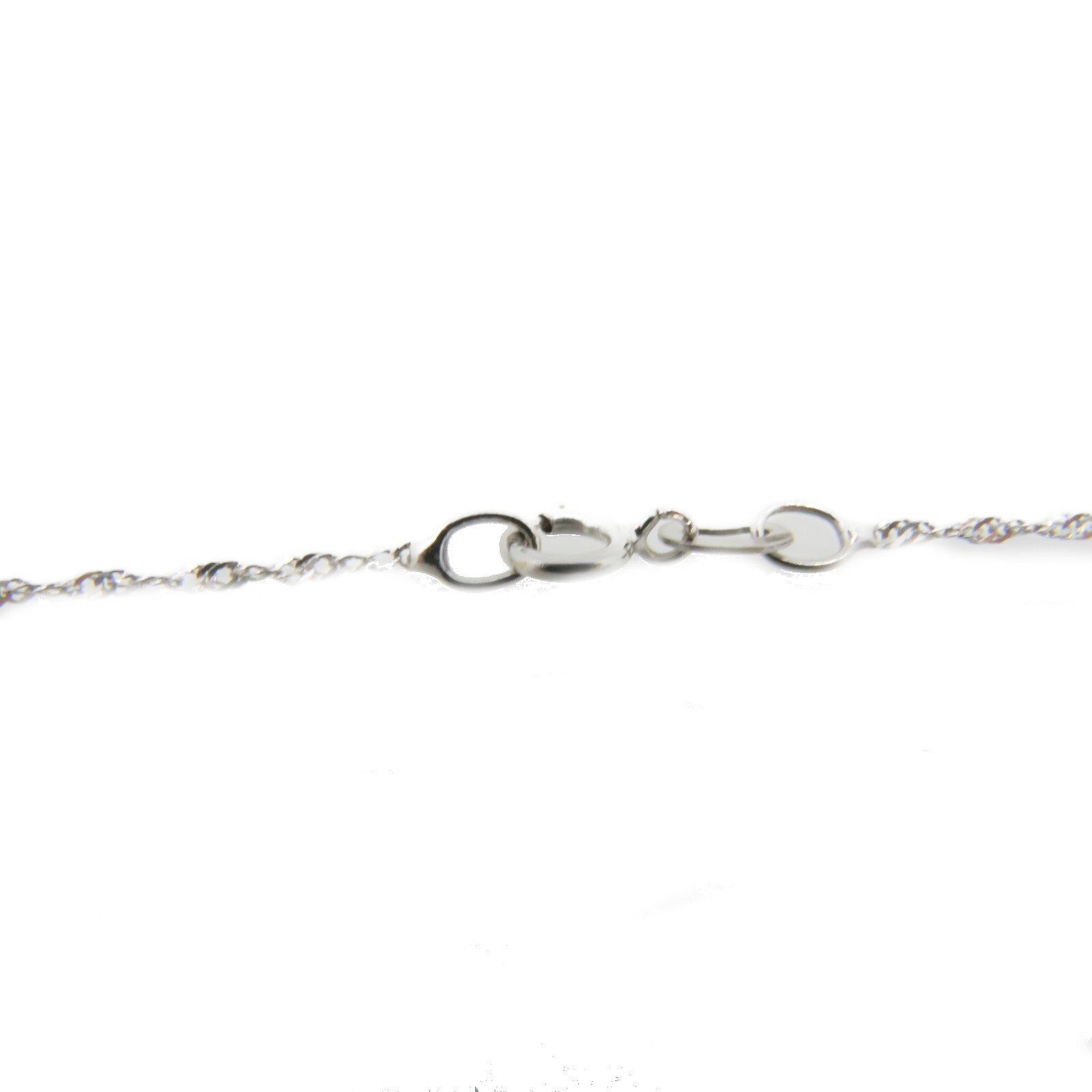 JEWELRY 18K白金/0.13ct钻石Diamond Necklace项链