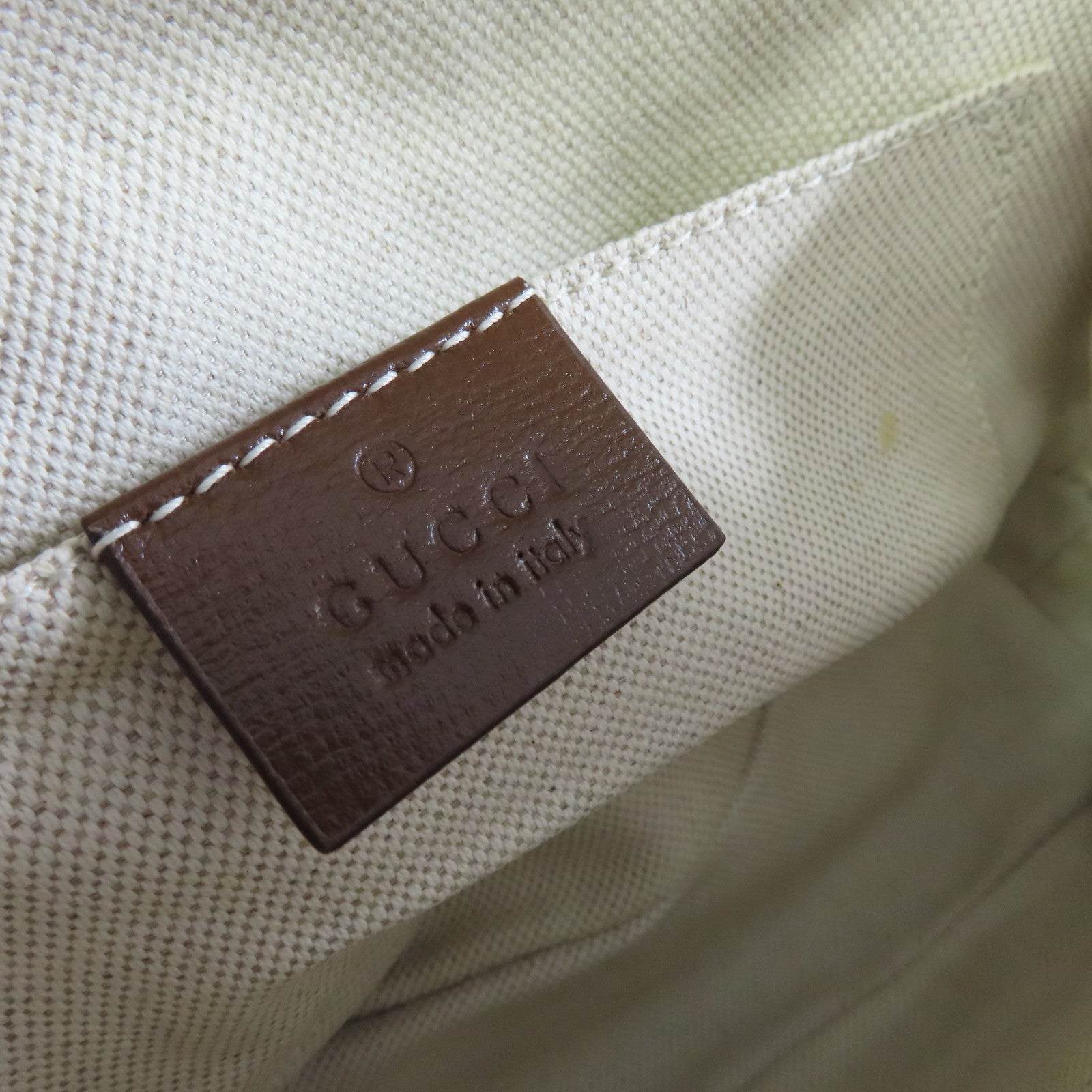 GUCCI 塗層帆布Horsebit 1955 Mini Top Handle Bag金扣手挽肩背兩用袋啡色