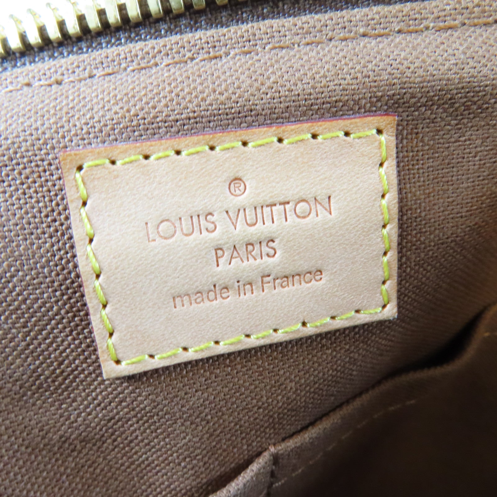LOUIS VUITTON Monogram Palermo PM金扣手挽肩背兩用袋啡色