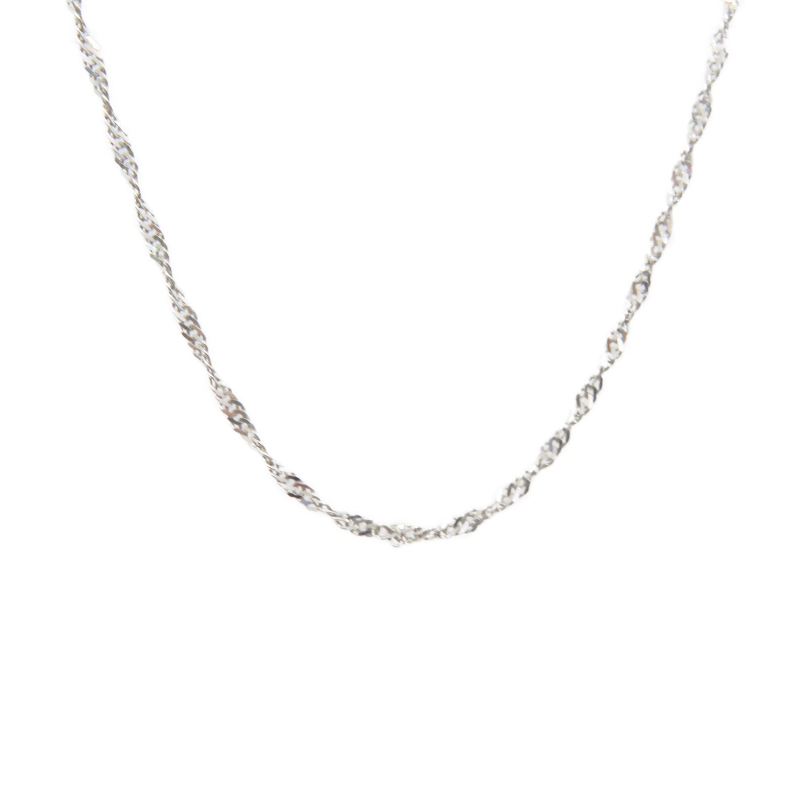 JEWELRY 【激減優惠】18K白金White Gold Necklace項鏈
