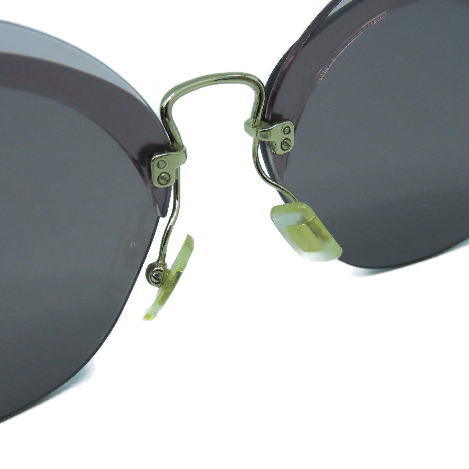 Miu Miu PVC Sunglasses金扣太陽眼鏡紫色
