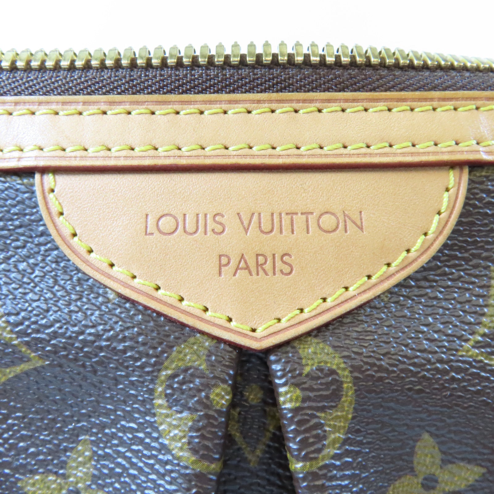LOUIS VUITTON Monogram Palermo PM金扣手挽肩背兩用袋啡色