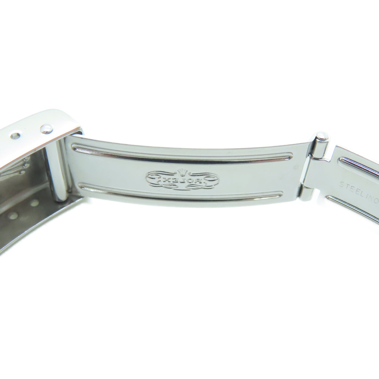 ROLEX Datejust 18K White Gold/Stainless Steel Watch Automatic Movement White