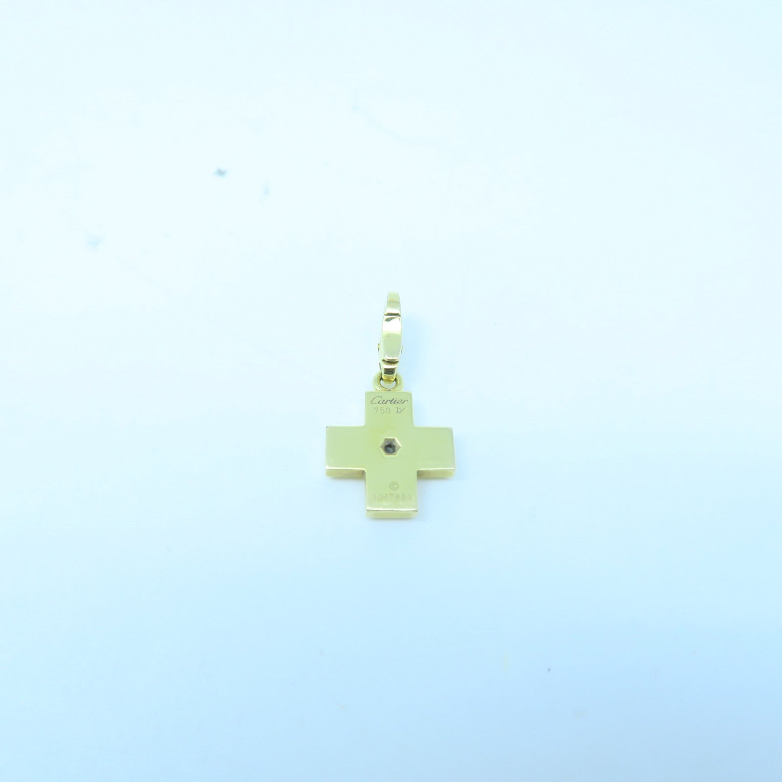 CARTIER 【激減優惠】18K黃金/鑽石Pendant Top吊墜