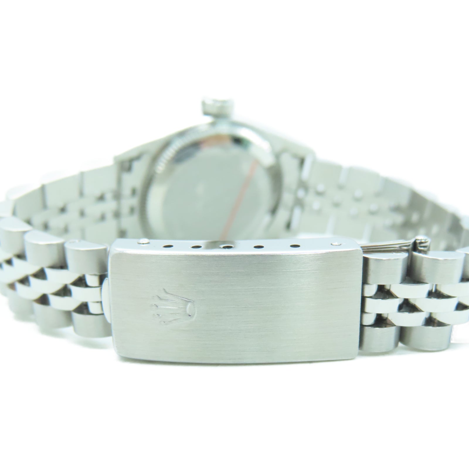 ROLEX Datejust 18K White Gold/Stainless Steel Watch Automatic Movement White