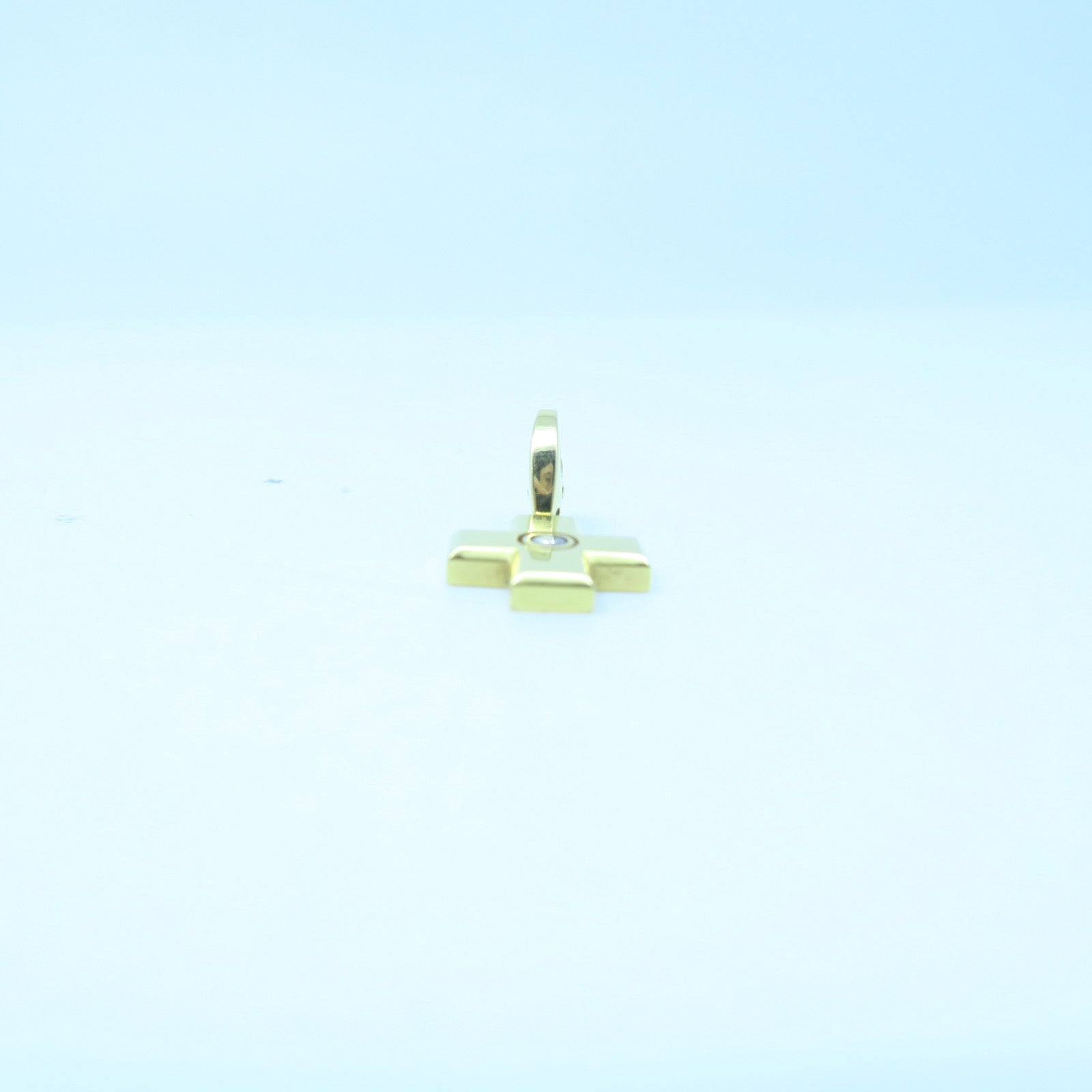 CARTIER 【激減優惠】18K黃金/鑽石Pendant Top吊墜