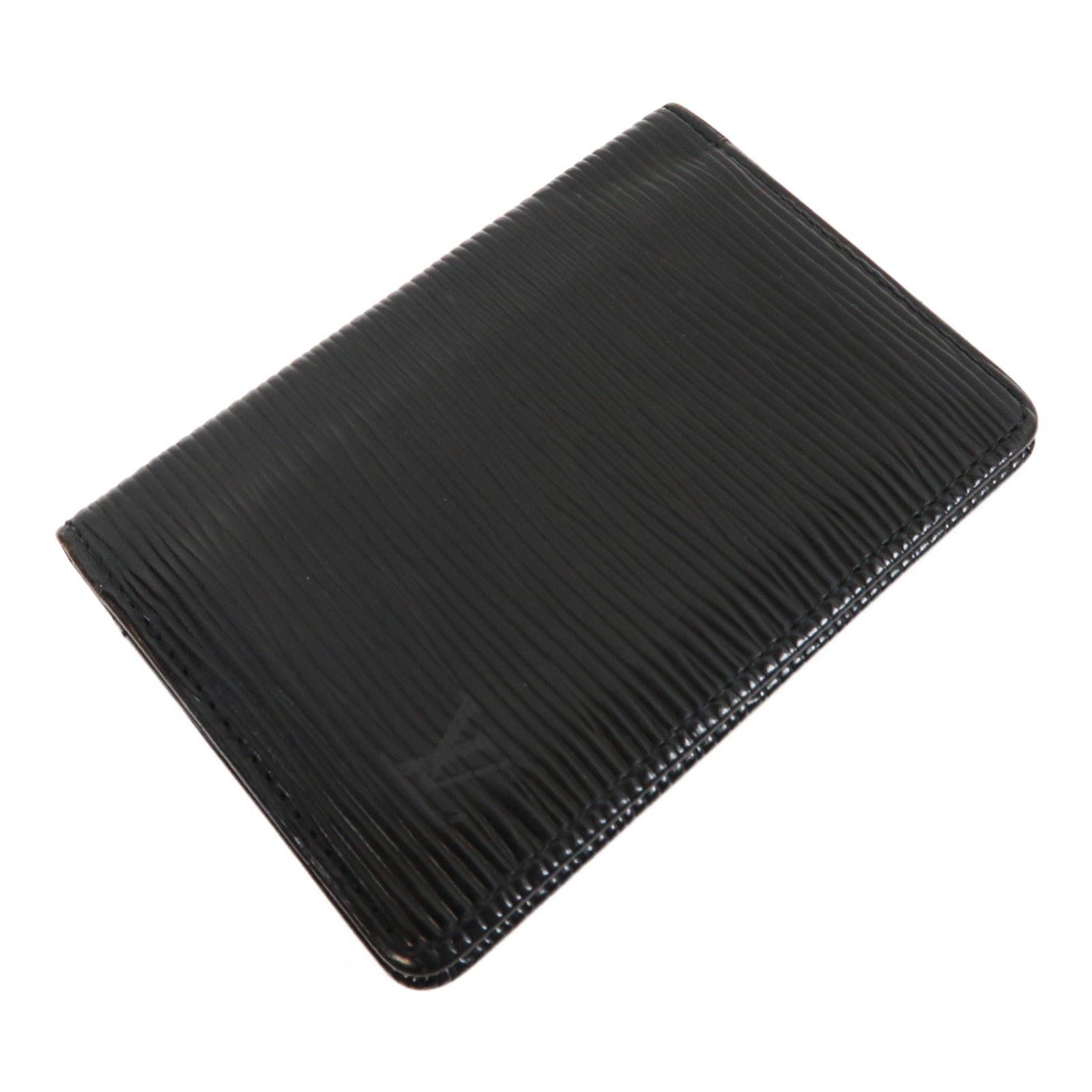 LOUIS VUITTON Epi皮革Card Case卡片套黑色