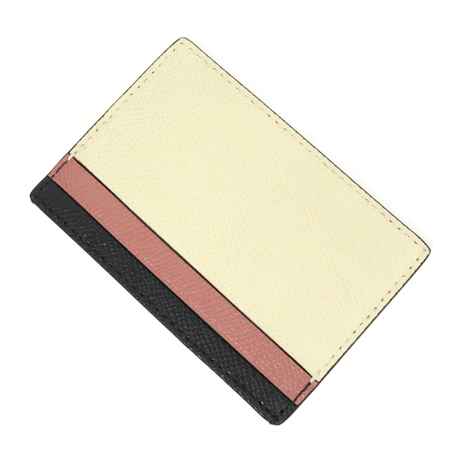 COACH 牛皮皮革Card Case卡片套白色/粉紅色/藍色