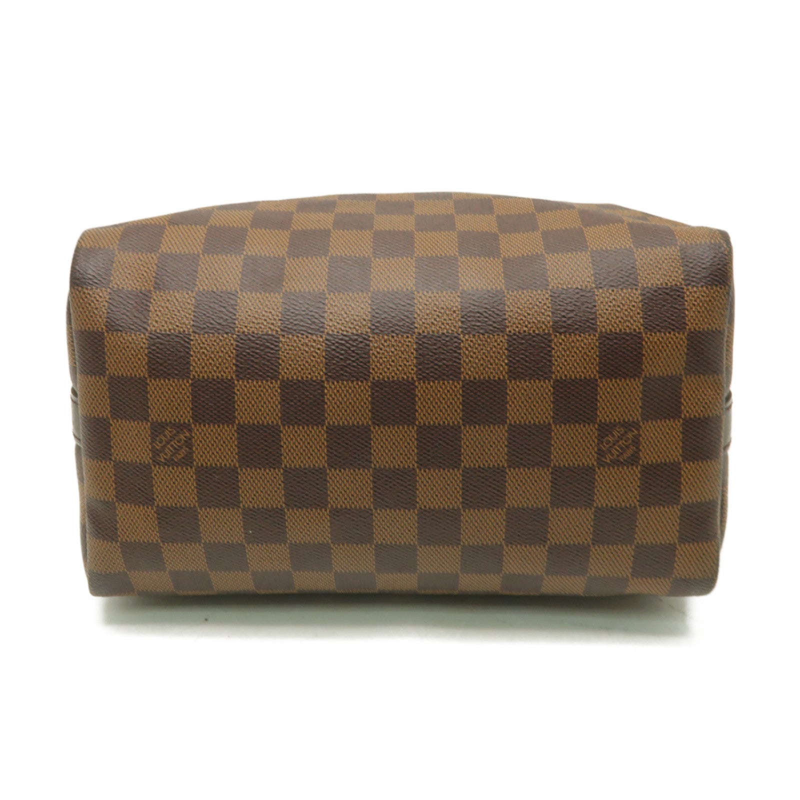 LOUIS VUITTON Damier Speedy 25 Bandoultere金扣手挽肩背兩用袋棕色
