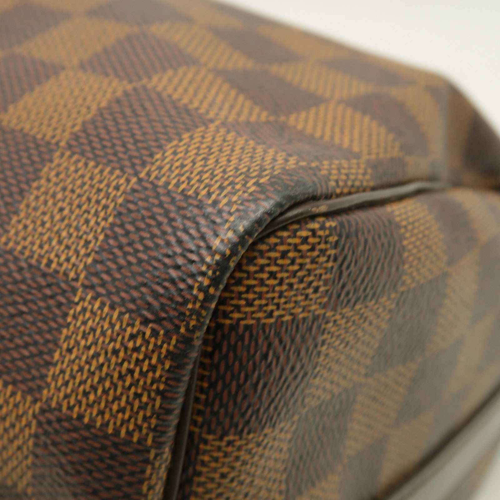 LOUIS VUITTON Damier Speedy 25 Bandoultere金扣手挽肩背兩用袋棕色
